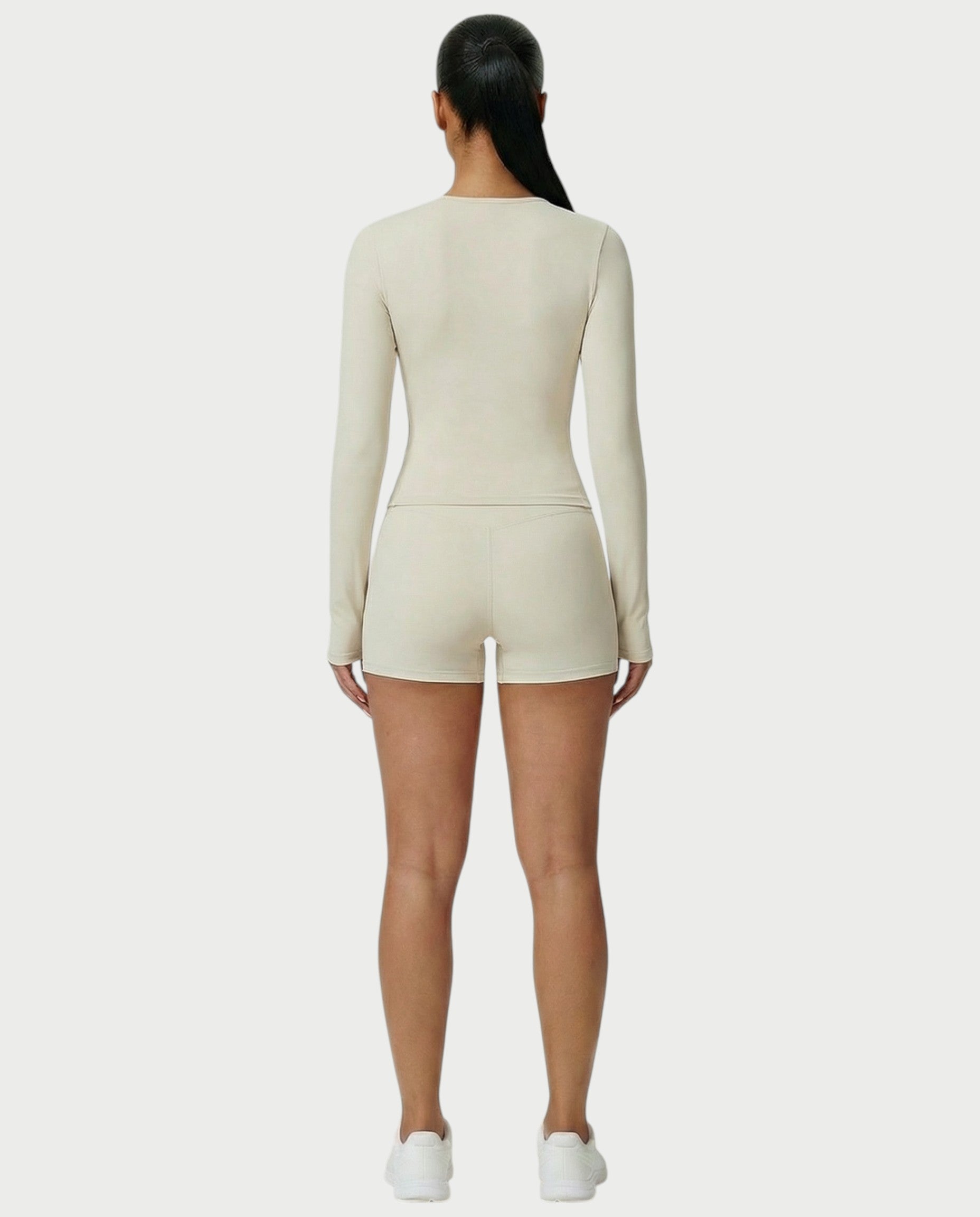 MELYA High-Waisted Sporty Shorts