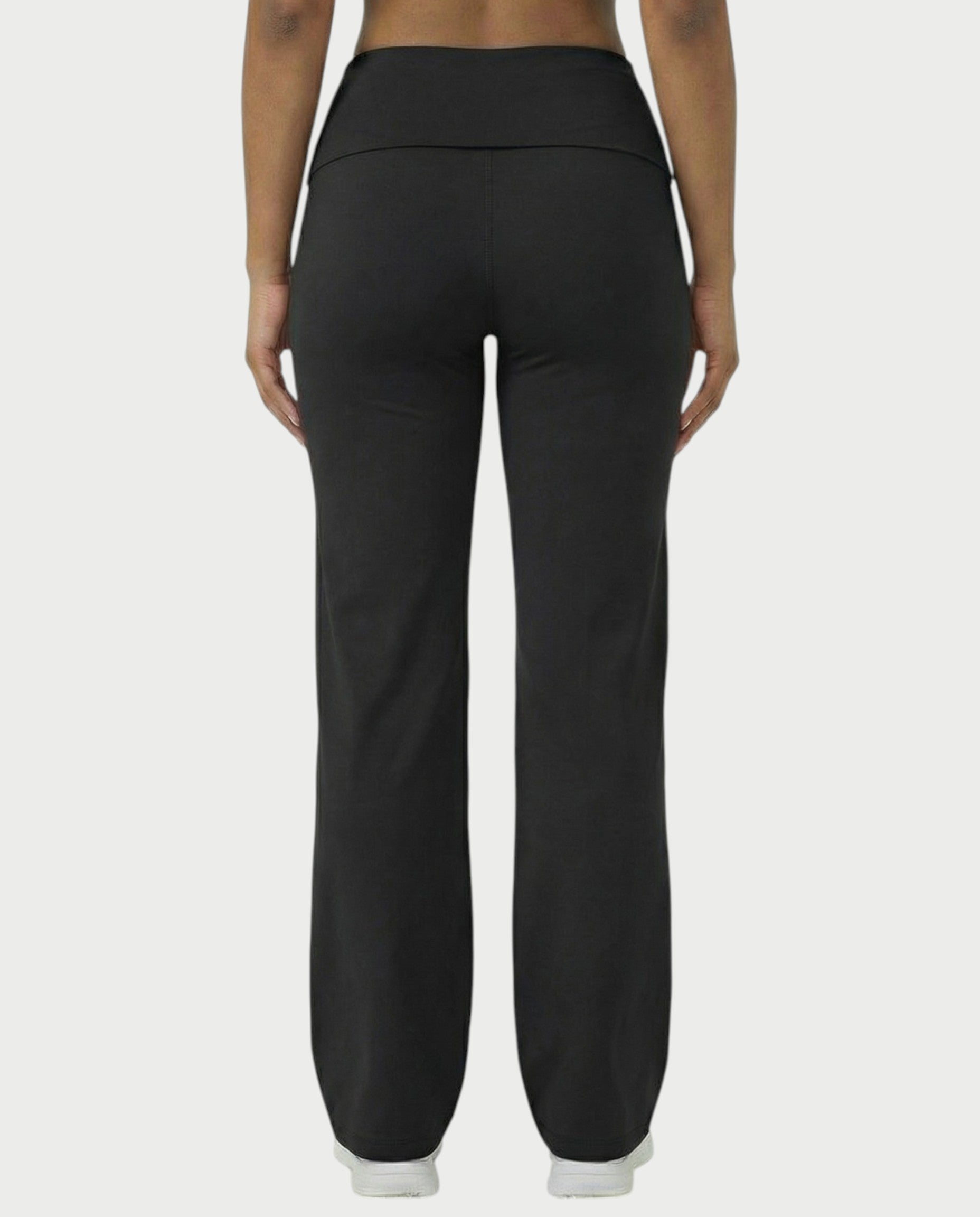 MELRA Fold Over Wide Leg Pants