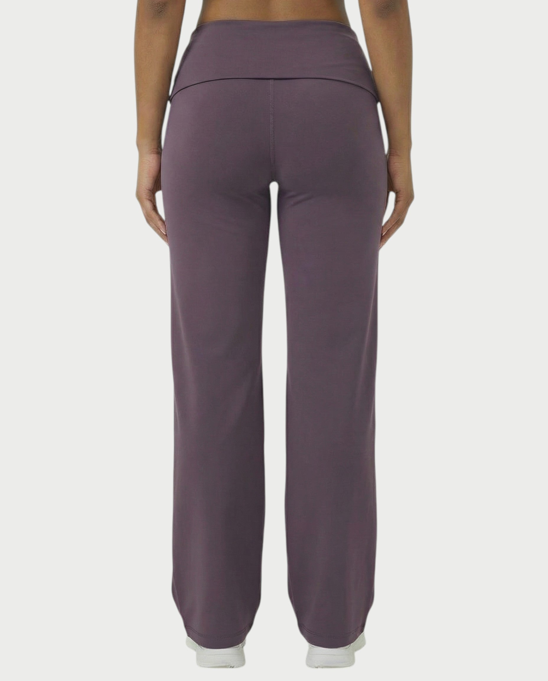 MELRA Fold Over Wide Leg Pants