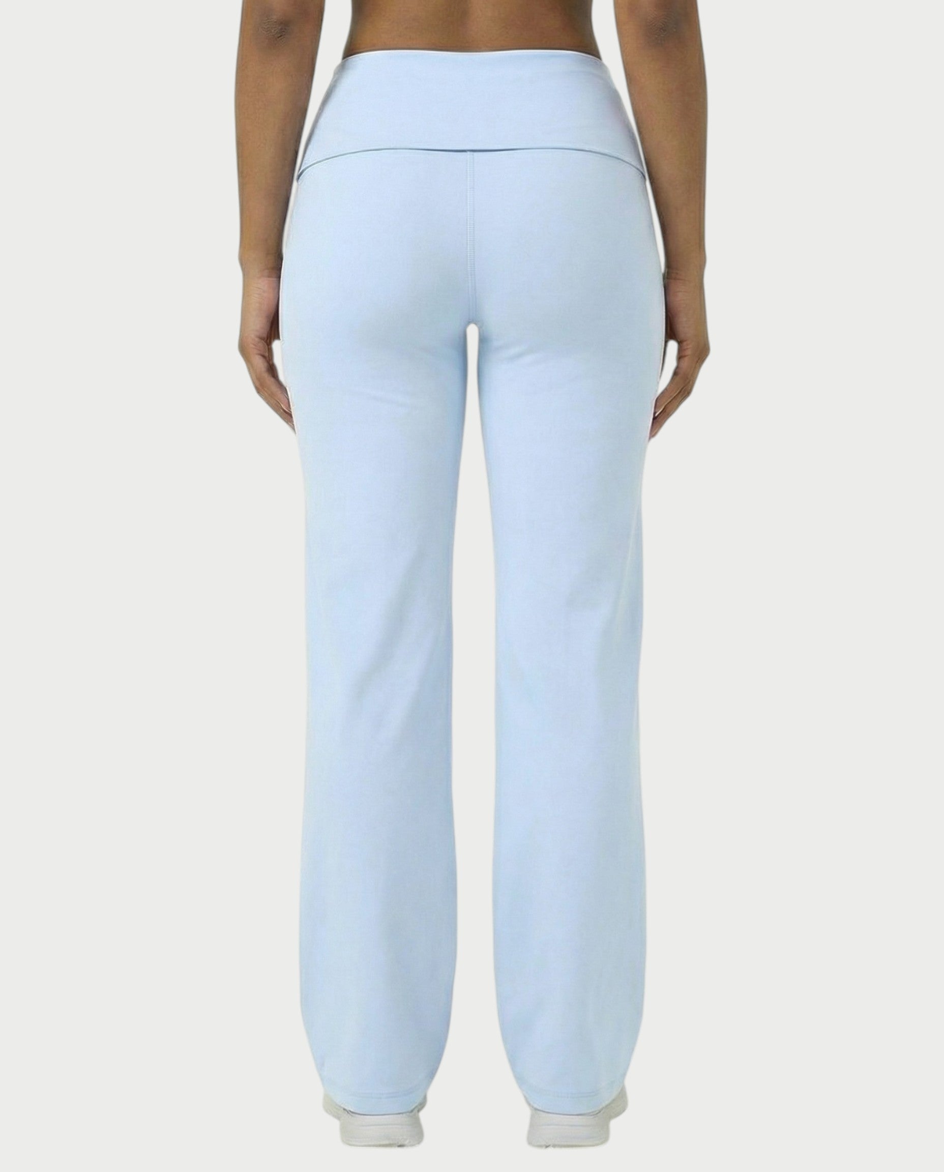 MELRA Fold Over Wide Leg Pants