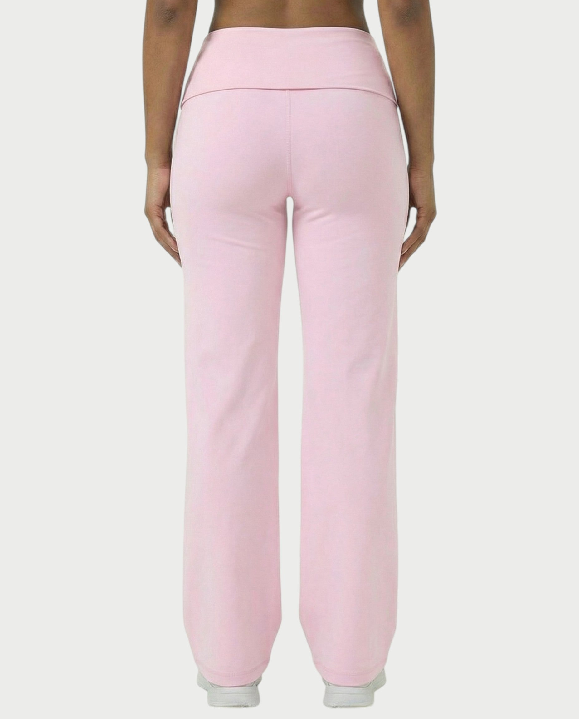 MELRA Fold Over Wide Leg Pants