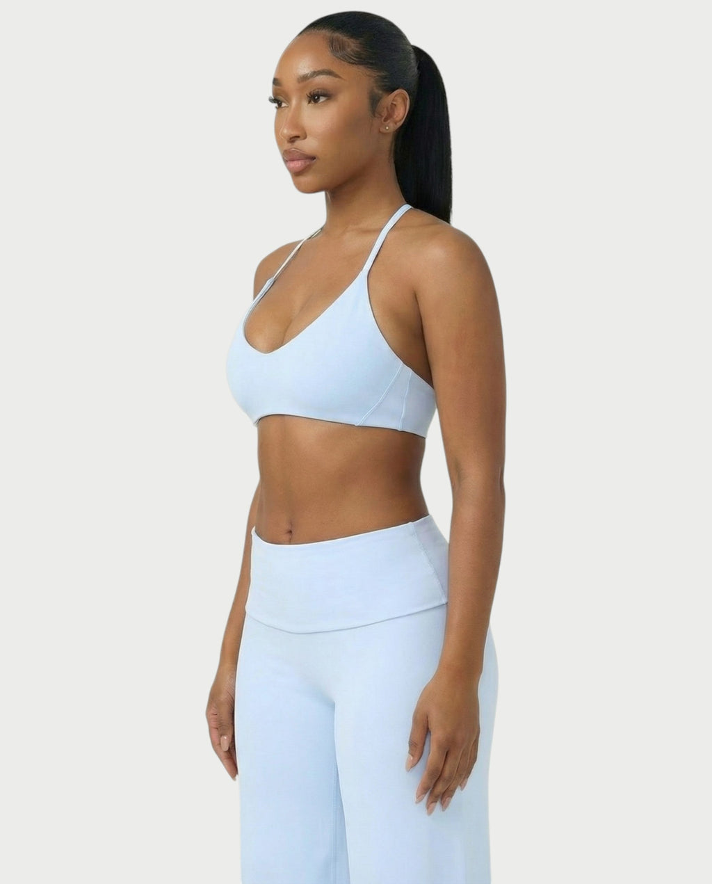 MELRA Open Back Sports Bra