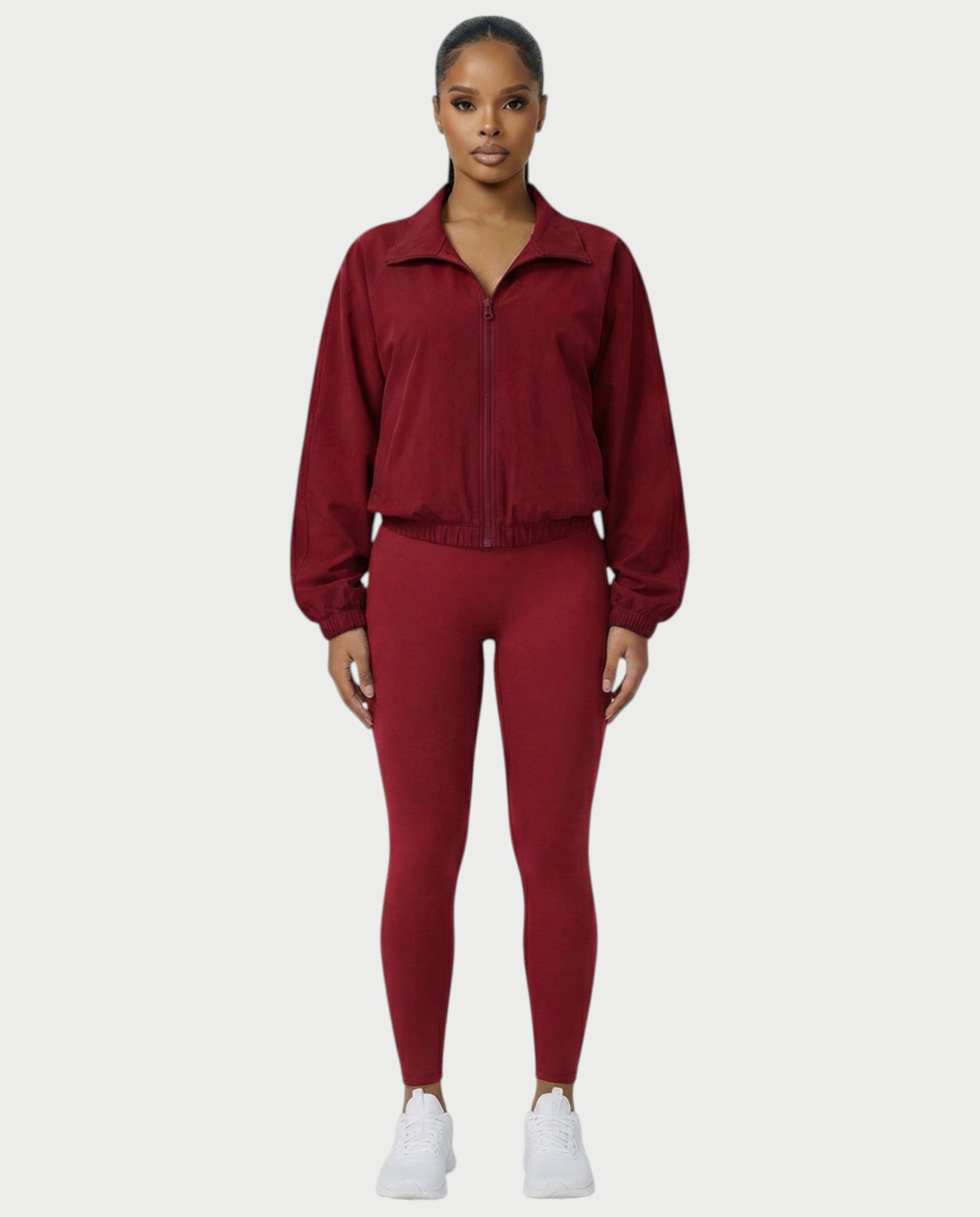 ZOREL Stand-up Collar Sports Jacket