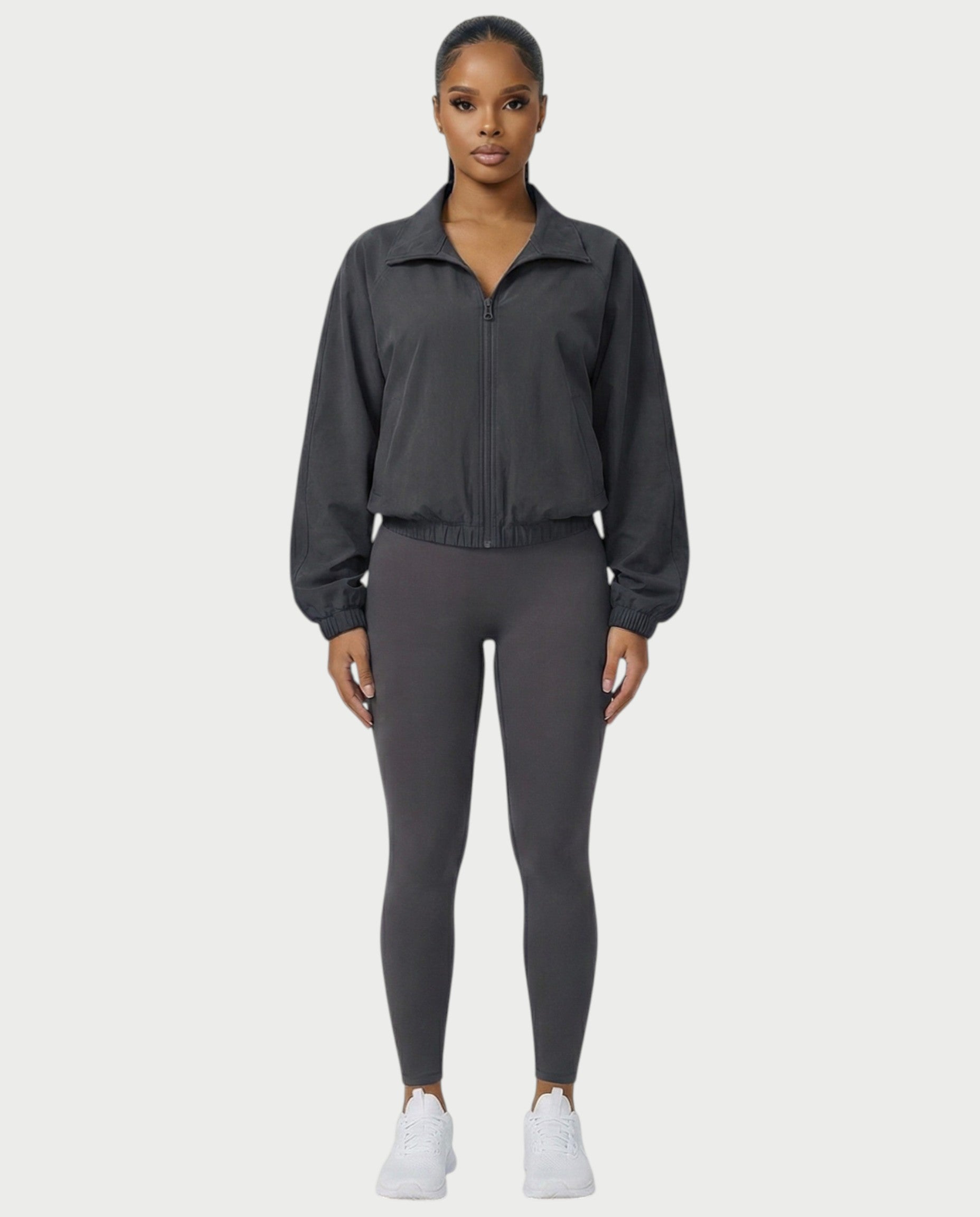 ZOREL Stand-up Collar Sports Jacket