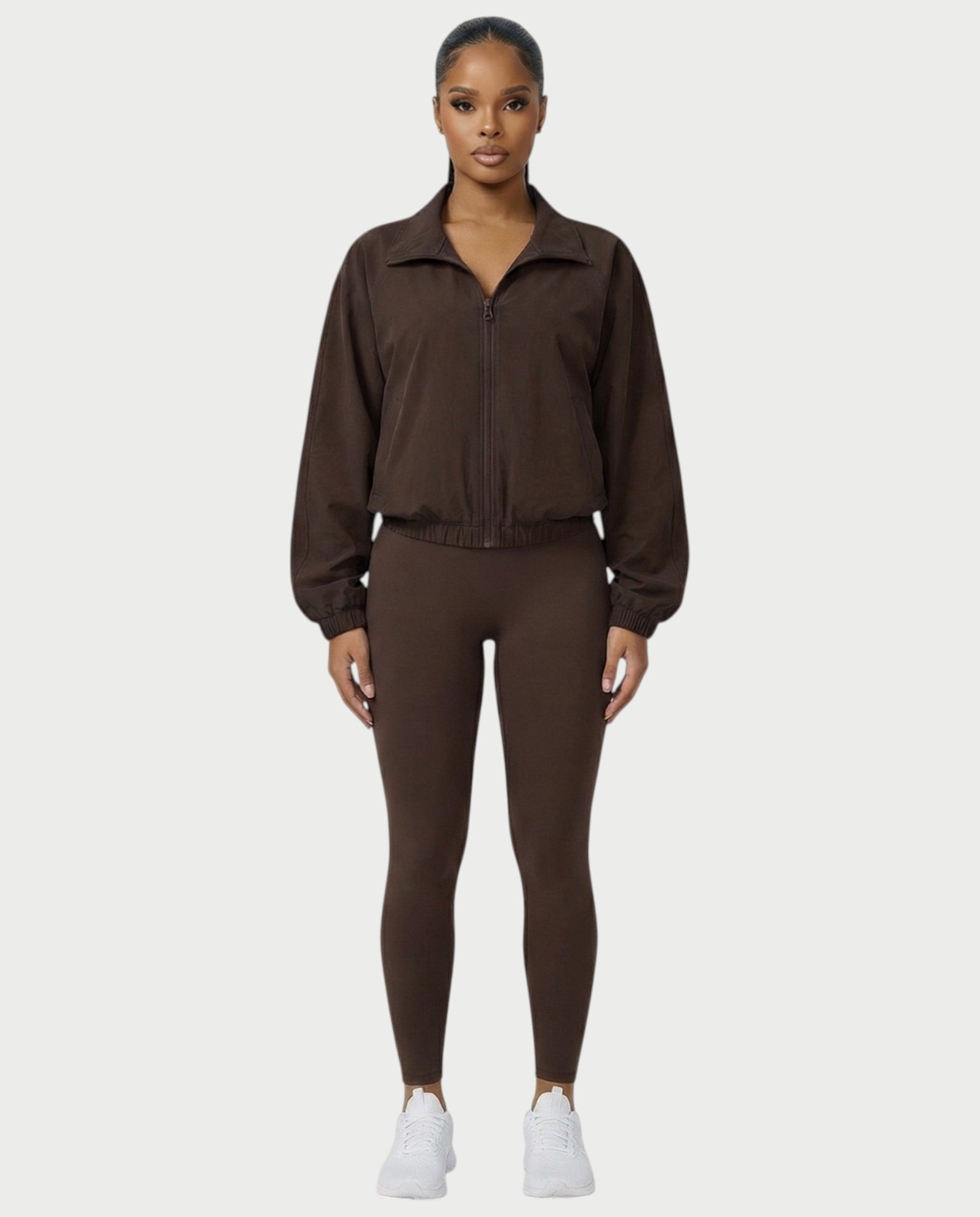ZOREL Stand-up Collar Sports Jacket