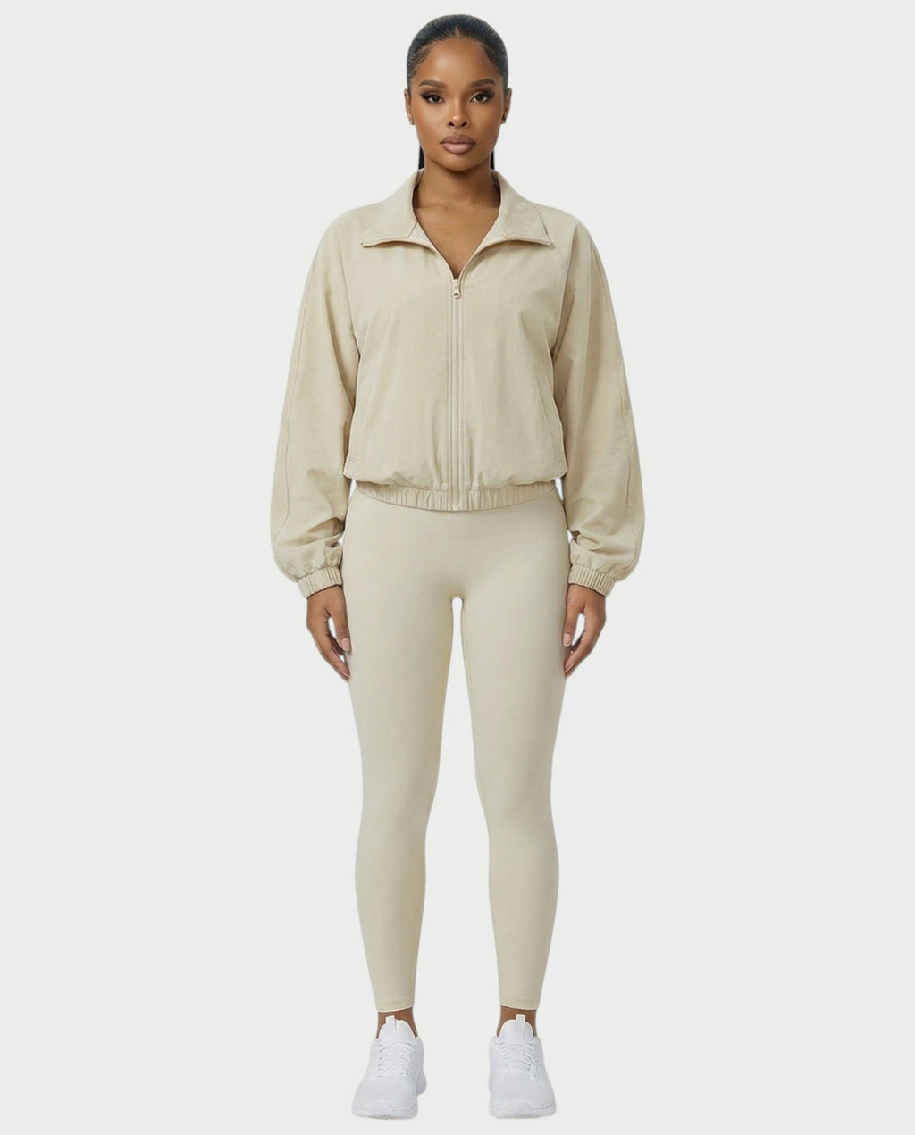 ZOREL Stand-up Collar Sports Jacket