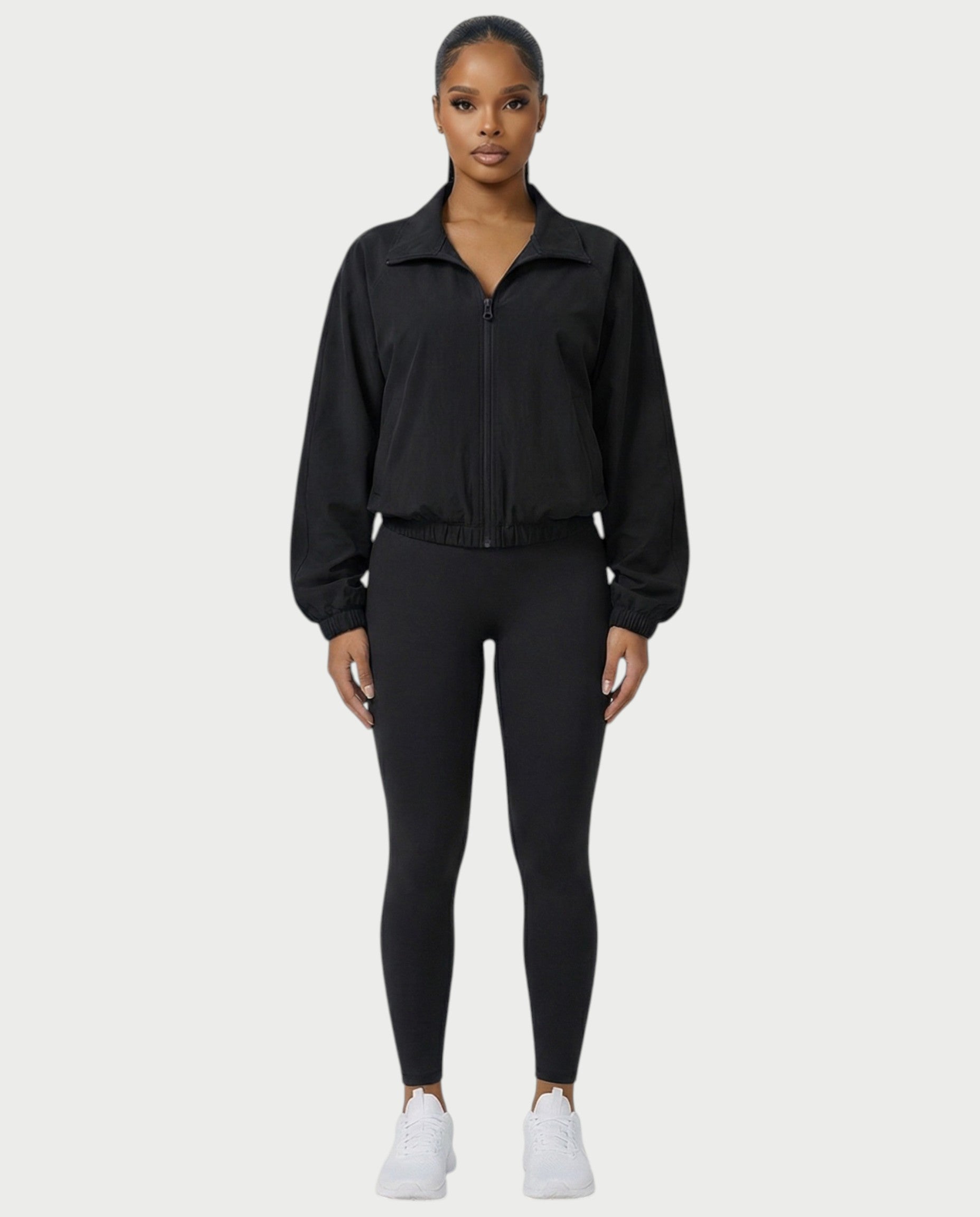 ZOREL Stand-up Collar Sports Jacket