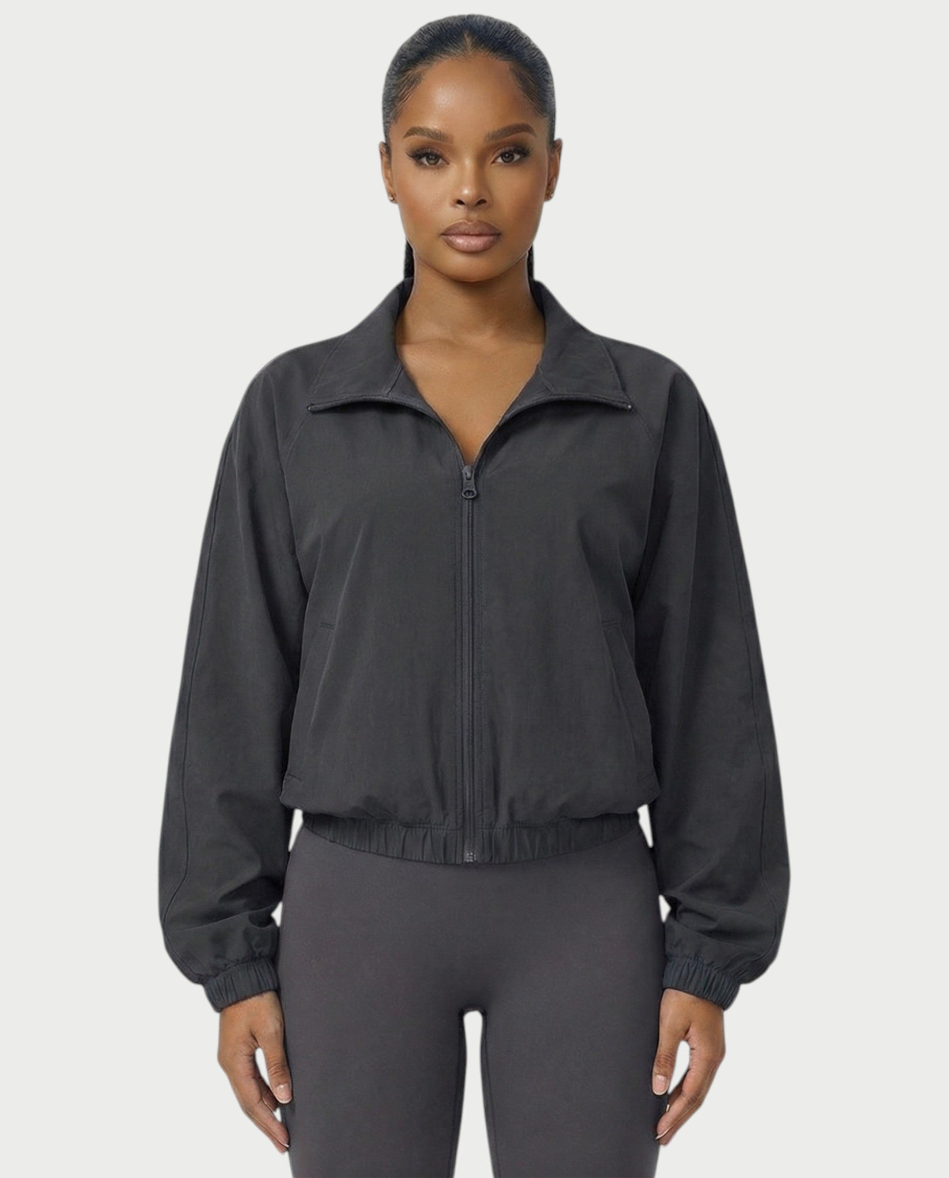 ZOREL Stand-up Collar Sports Jacket
