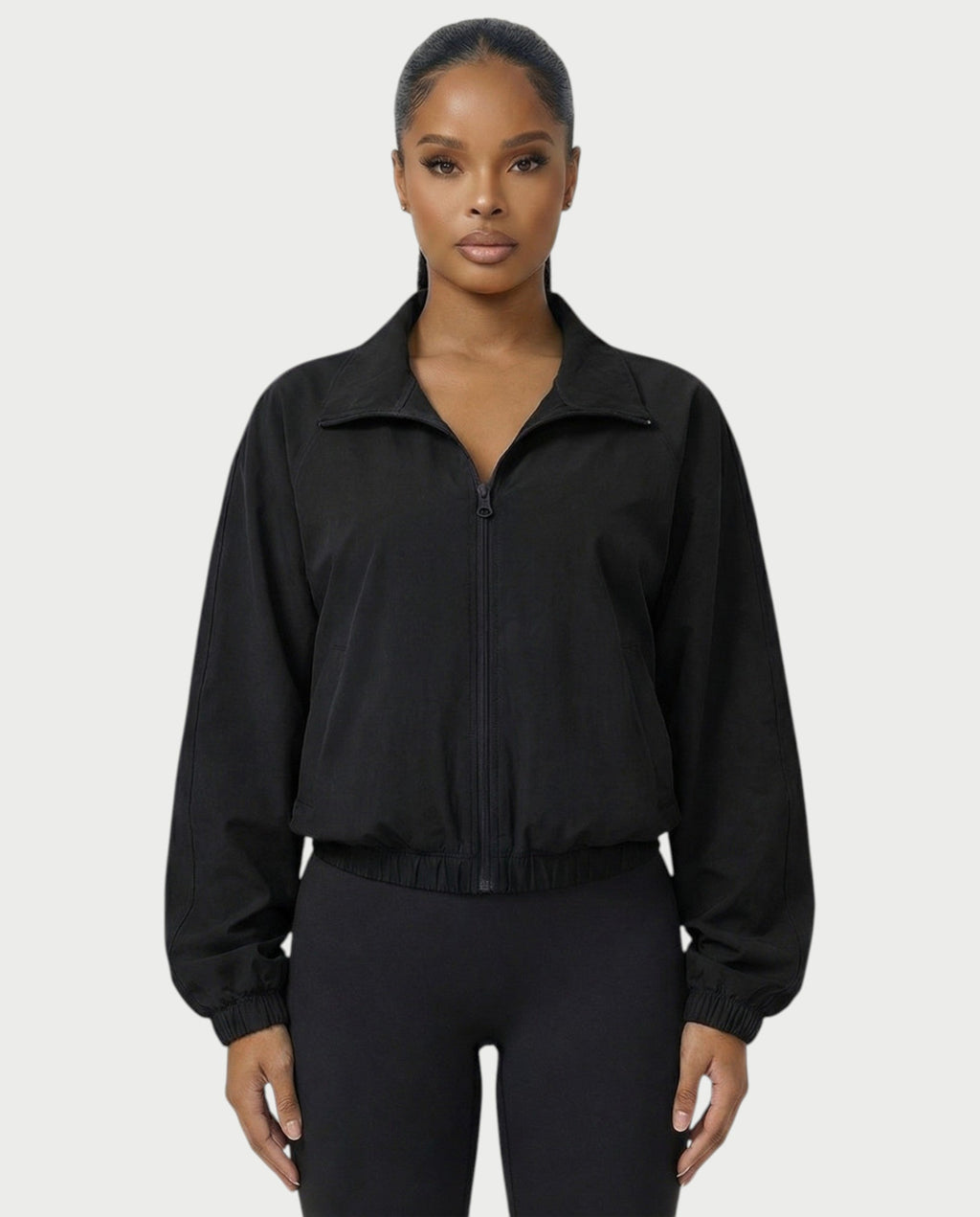 ZOREL Stand-up Collar Sports Jacket