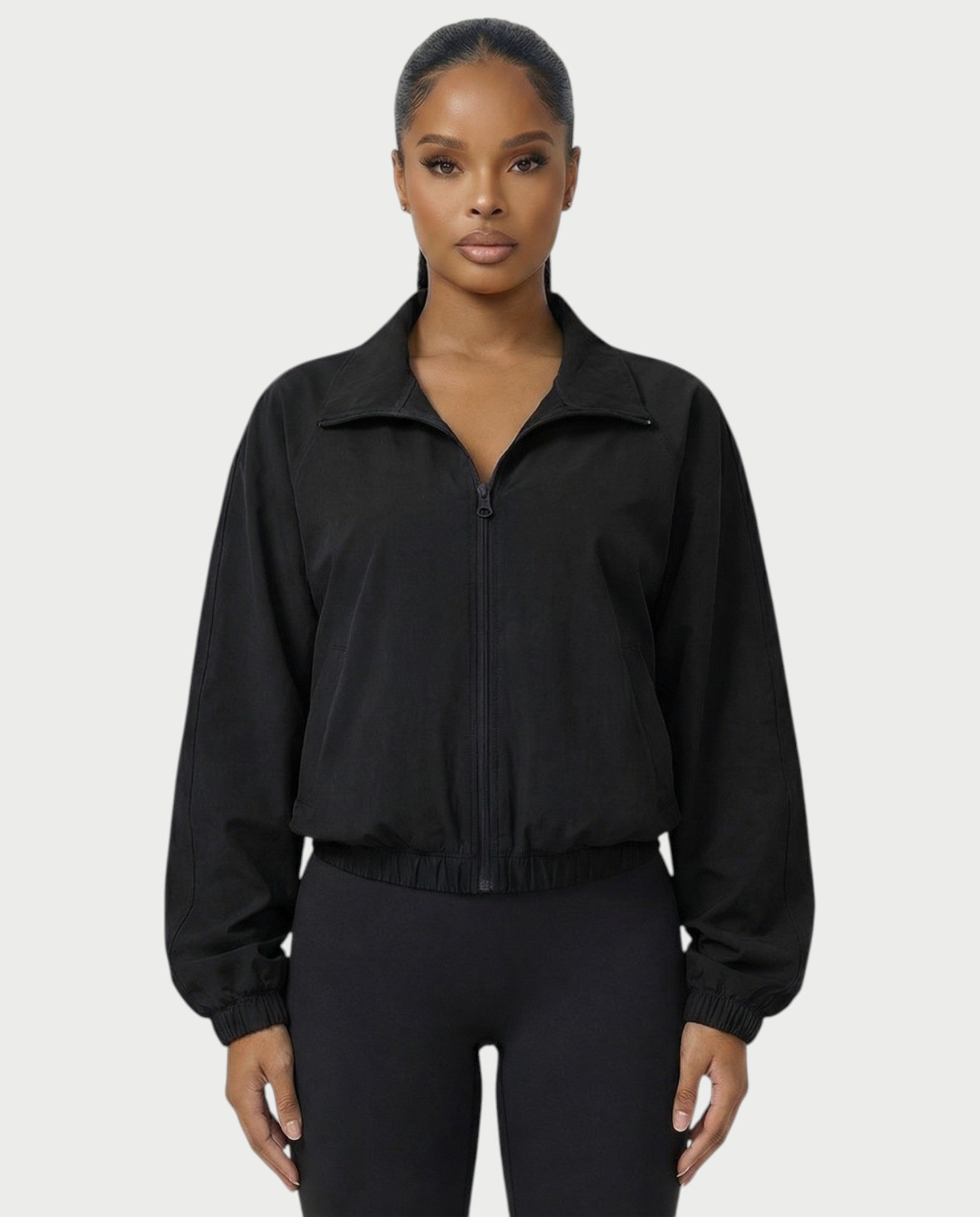 ZOREL Stand-up Collar Sports Jacket