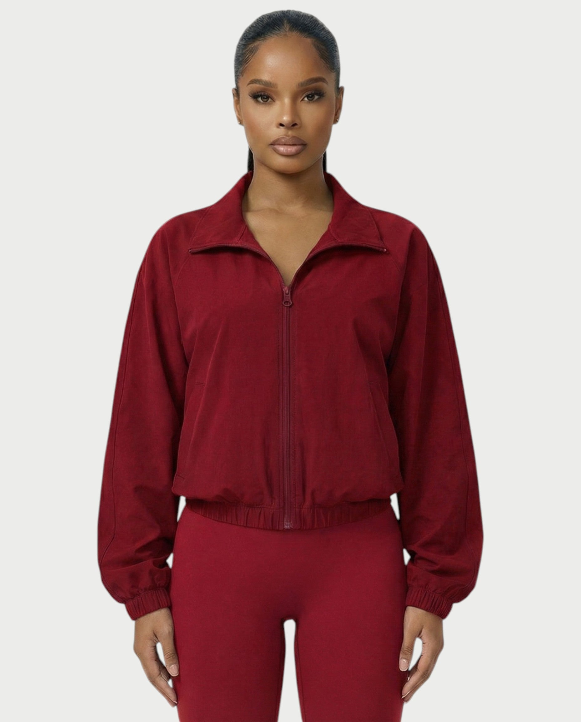 ZOREL Stand-up Collar Sports Jacket