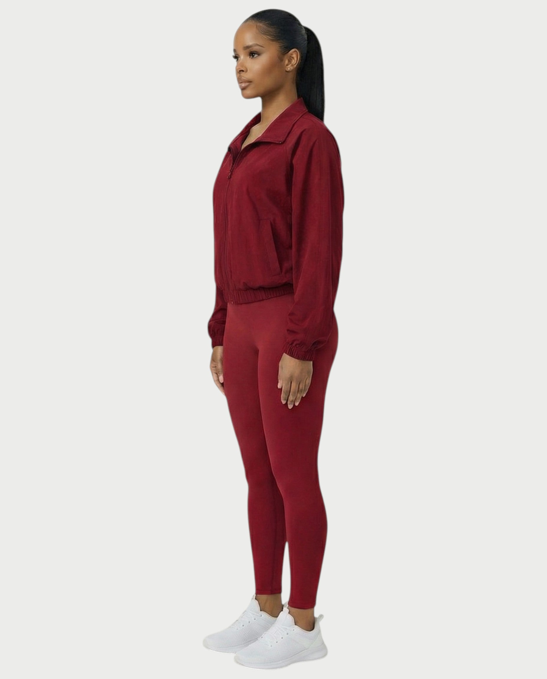 ZOREL Stand-up Collar Sports Jacket