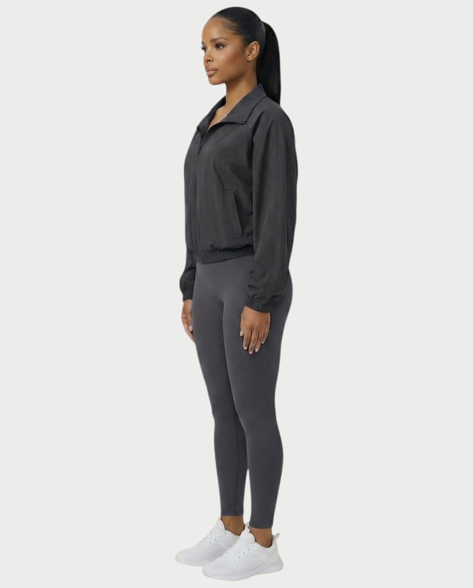ZOREL Stand-up Collar Sports Jacket