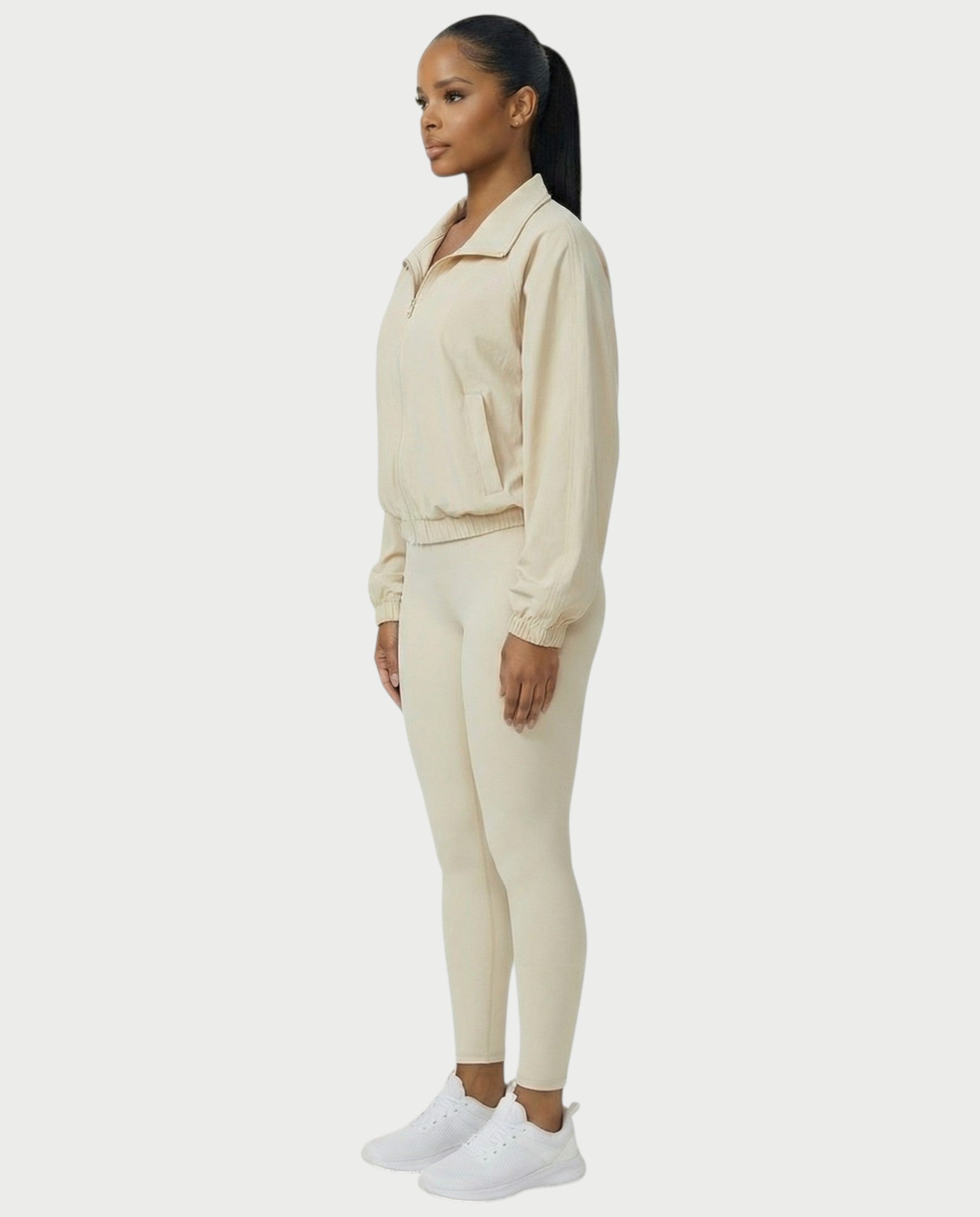 ZOREL Stand-up Collar Sports Jacket