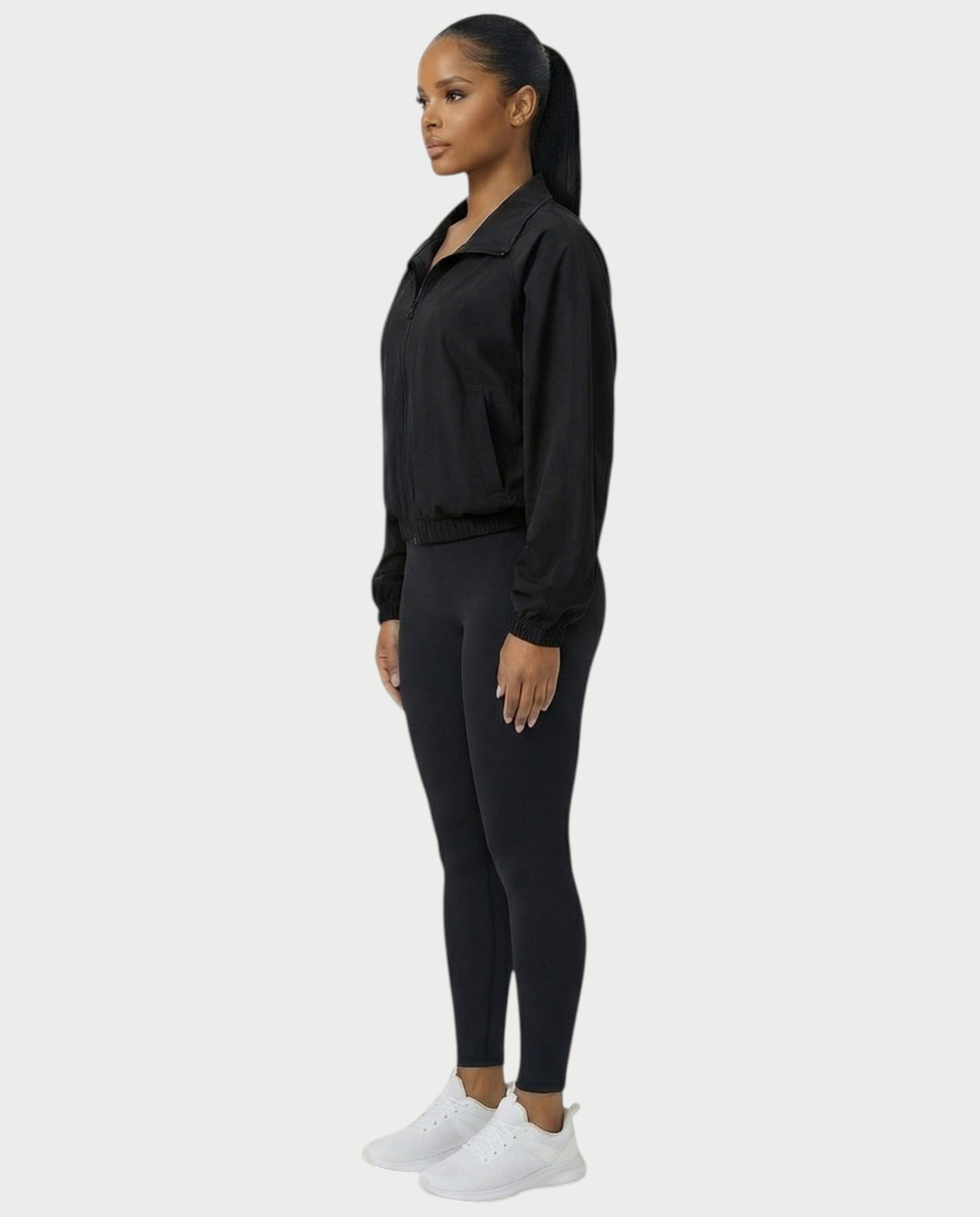 ZOREL Stand-up Collar Sports Jacket