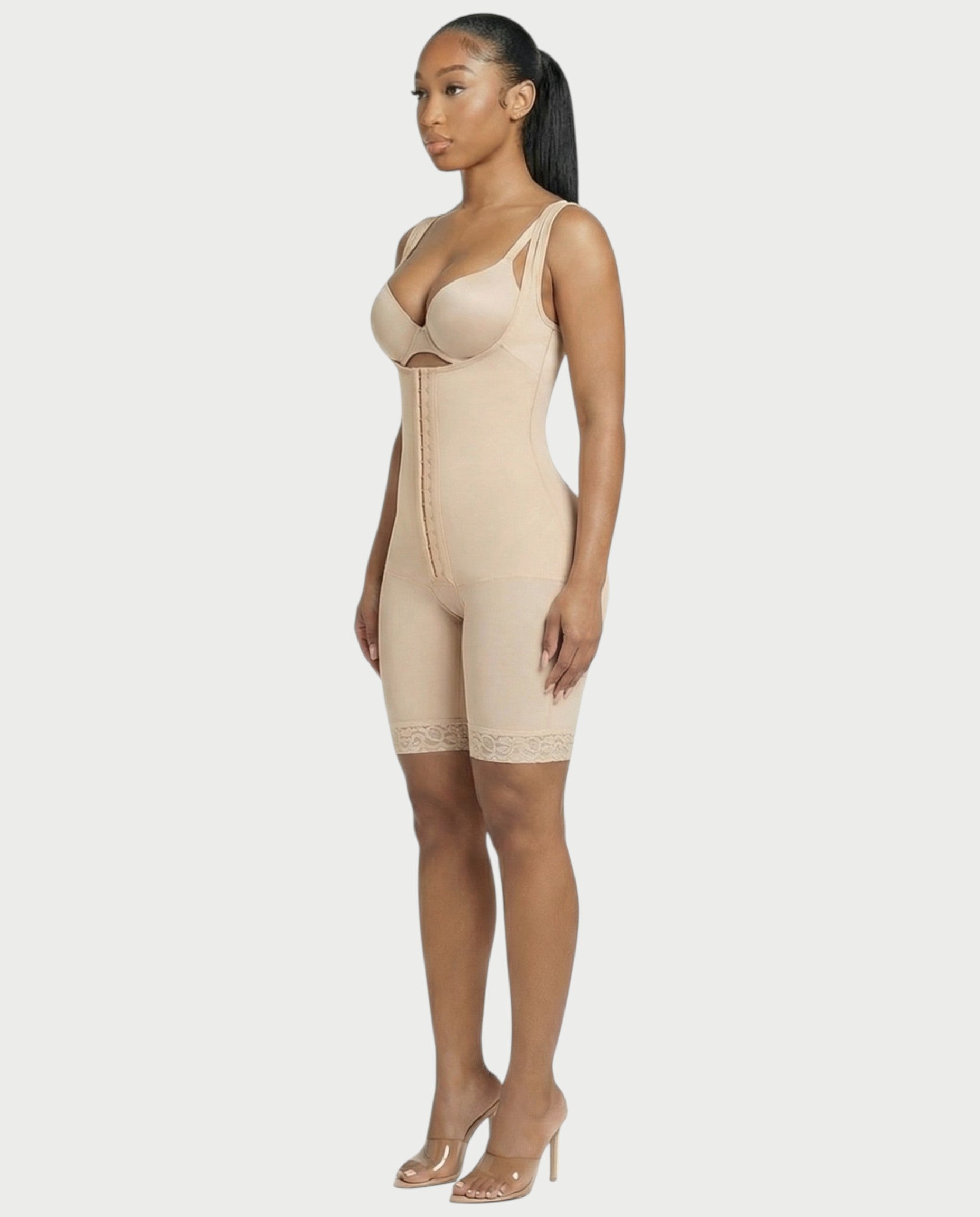 ELORYA Compression Tummy Control Shapewear Bodysuit