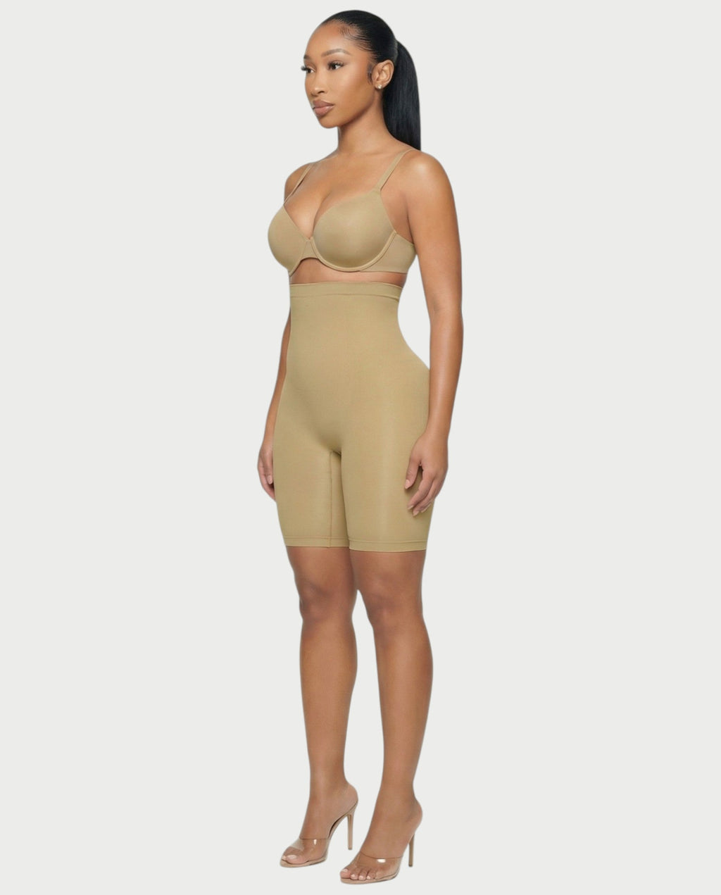 EVYNE High-Waisted Compression Seamless Shapewear Shorts