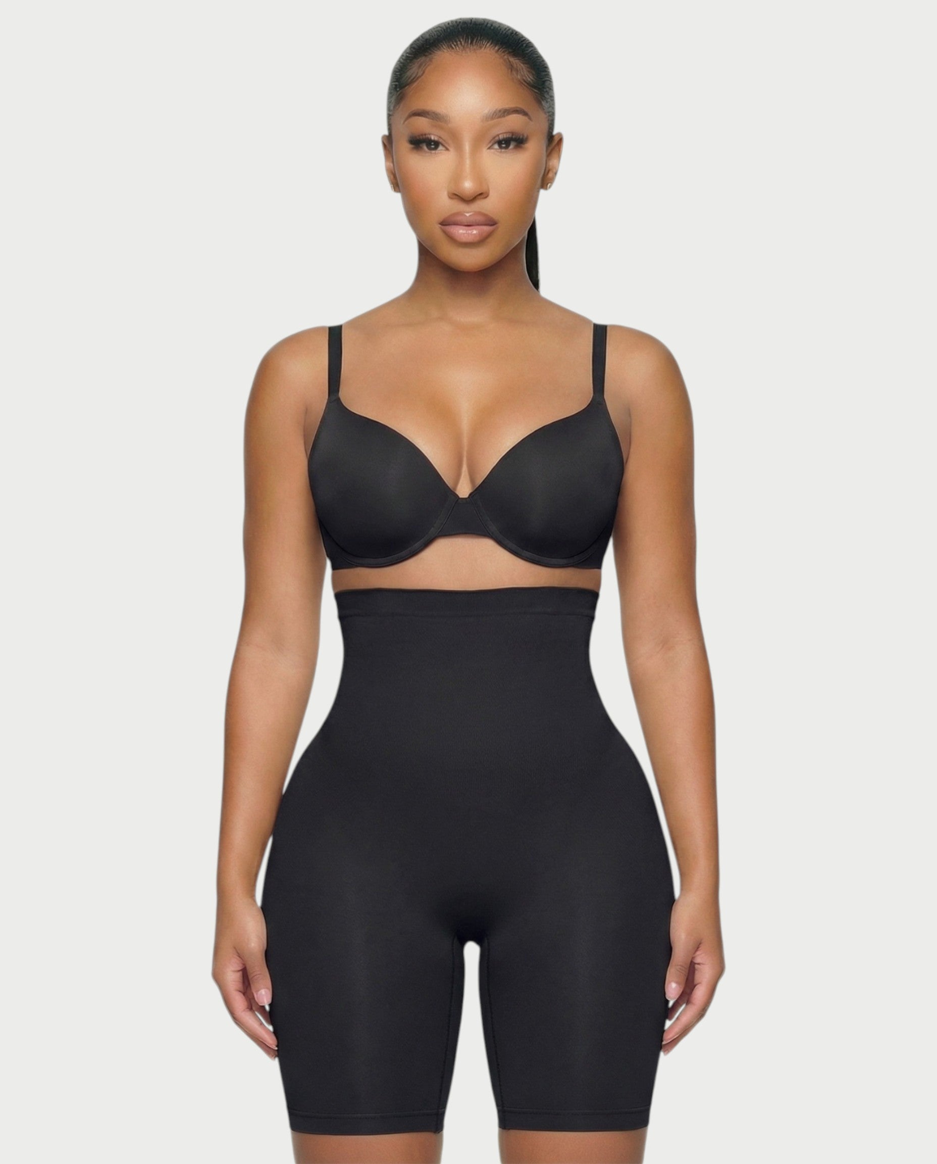 EVYNE High-Waisted Compression Seamless Shapewear Shorts