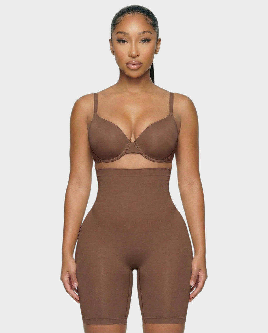 EVYNE High-Waisted Compression Seamless Shapewear Shorts