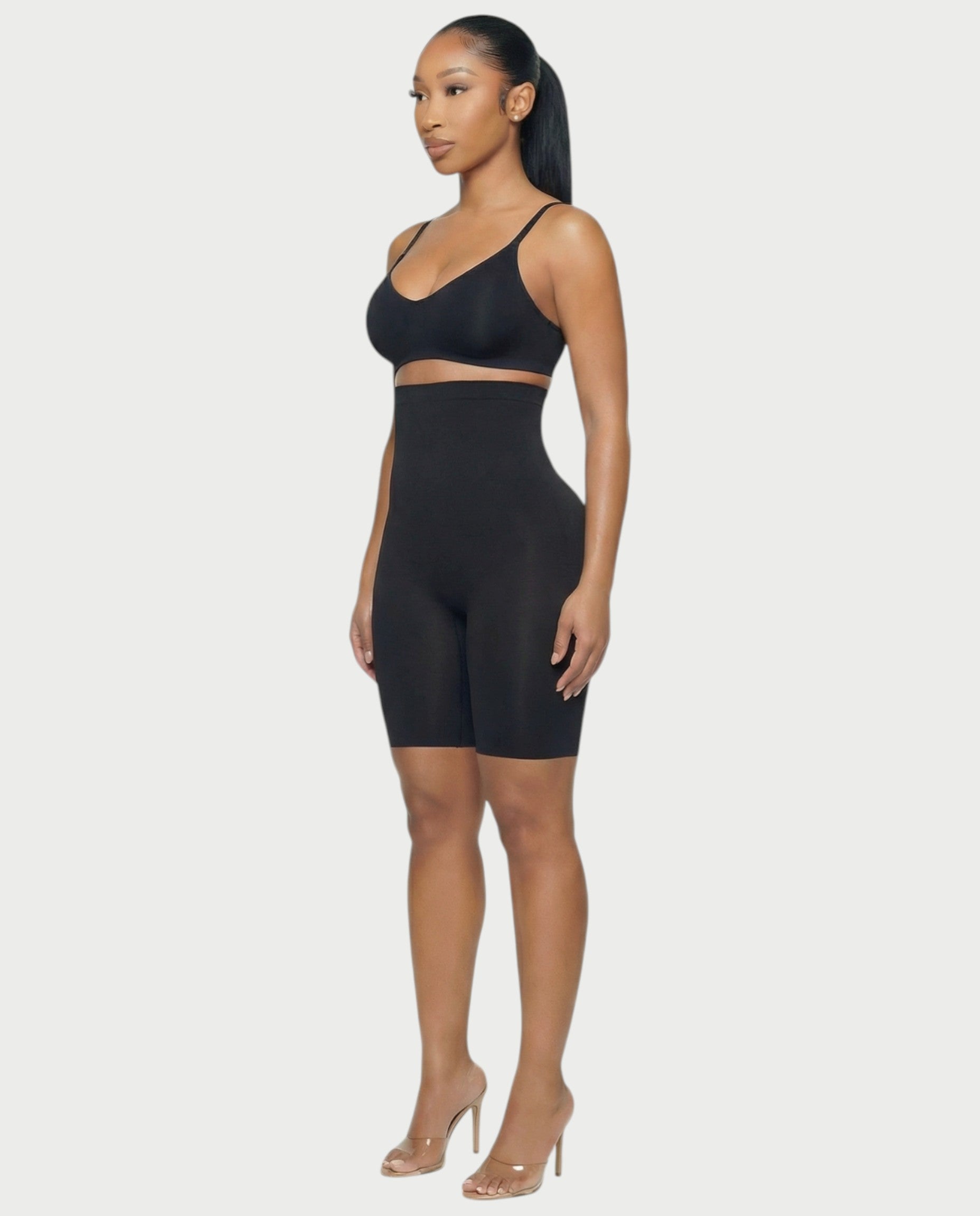 EVYNE High-Waisted Compression Seamless Shapewear Shorts