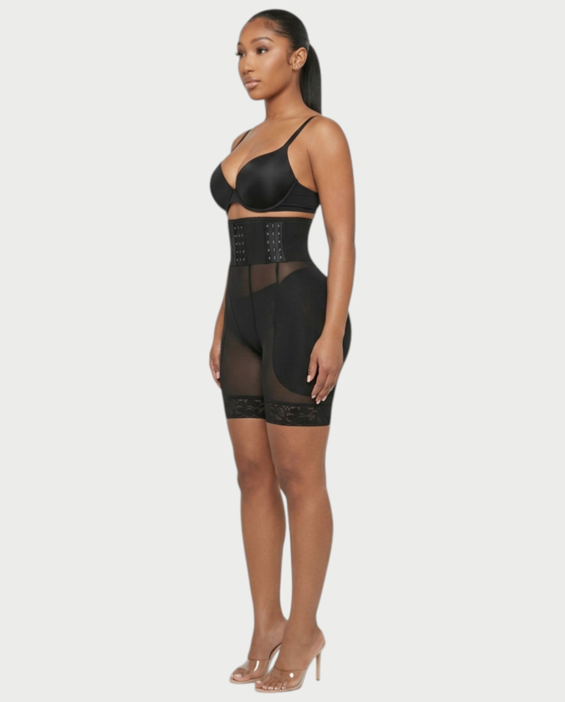 OLINA Padded Hip Shapewear Shorts
