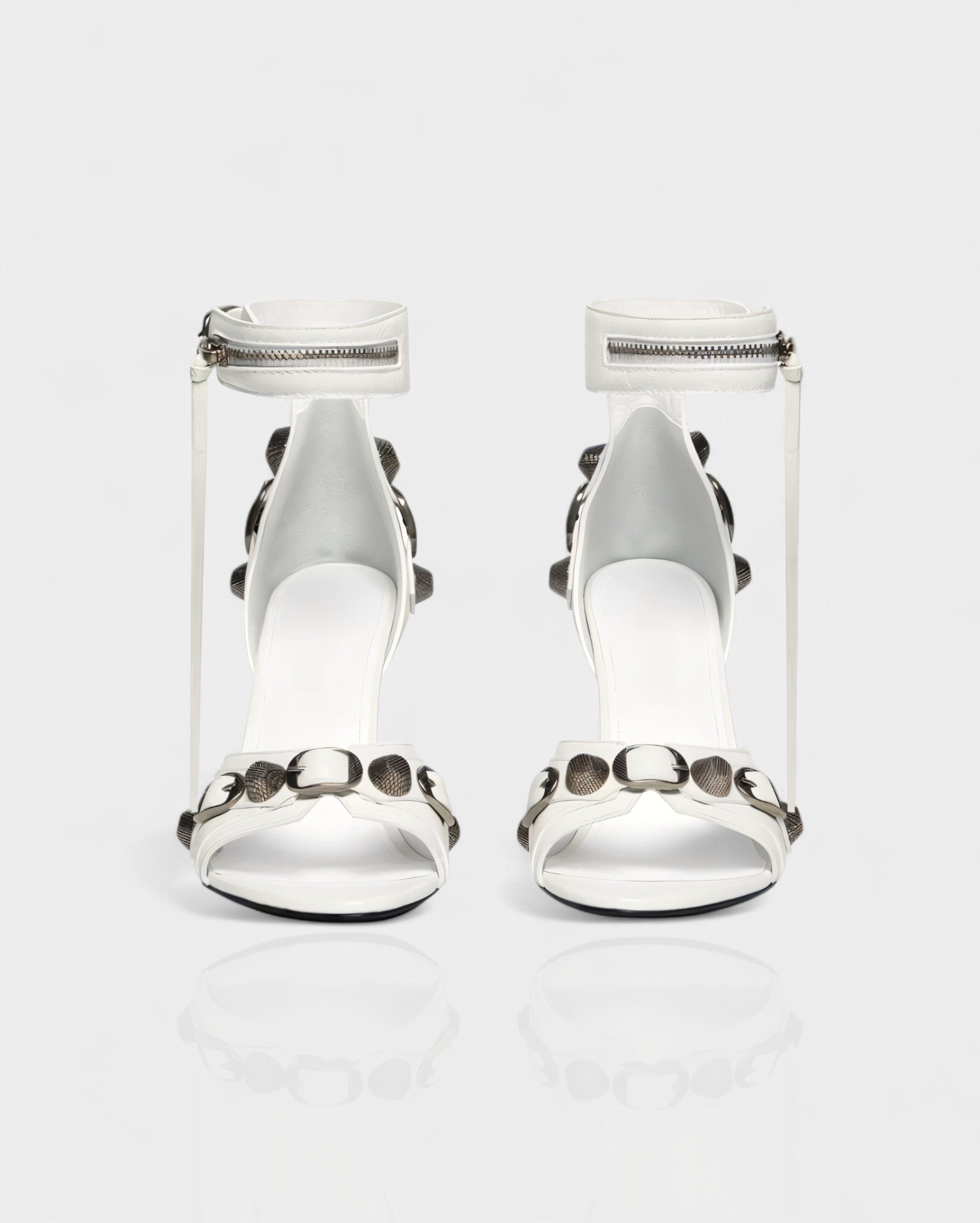 PALISSE Buckle Detail Stiletto Heels