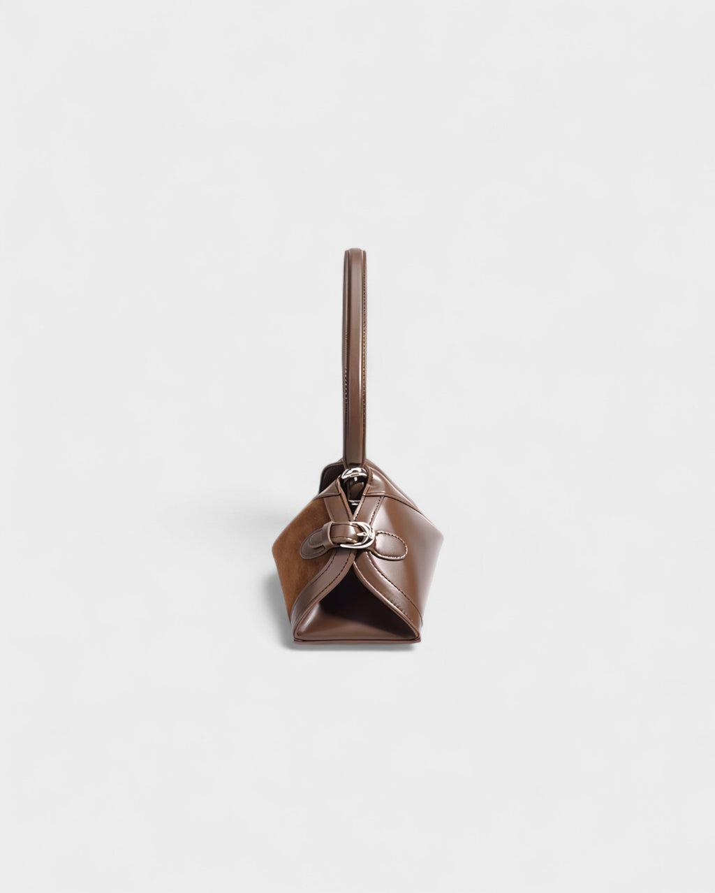 PRIELLE Round Handle Shoulder Bag