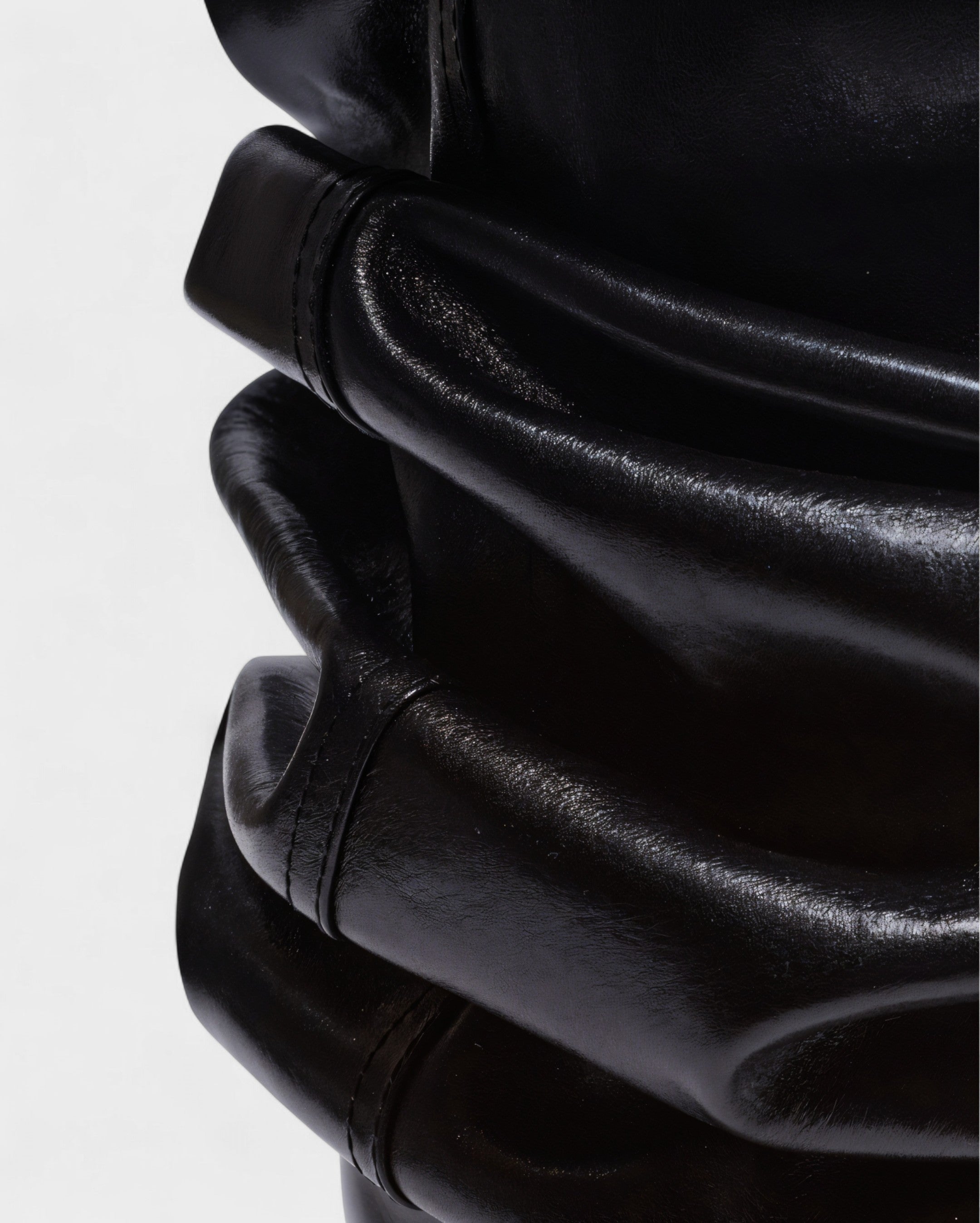 ELOURA Slouch Knee-High Wedge Heel Boots