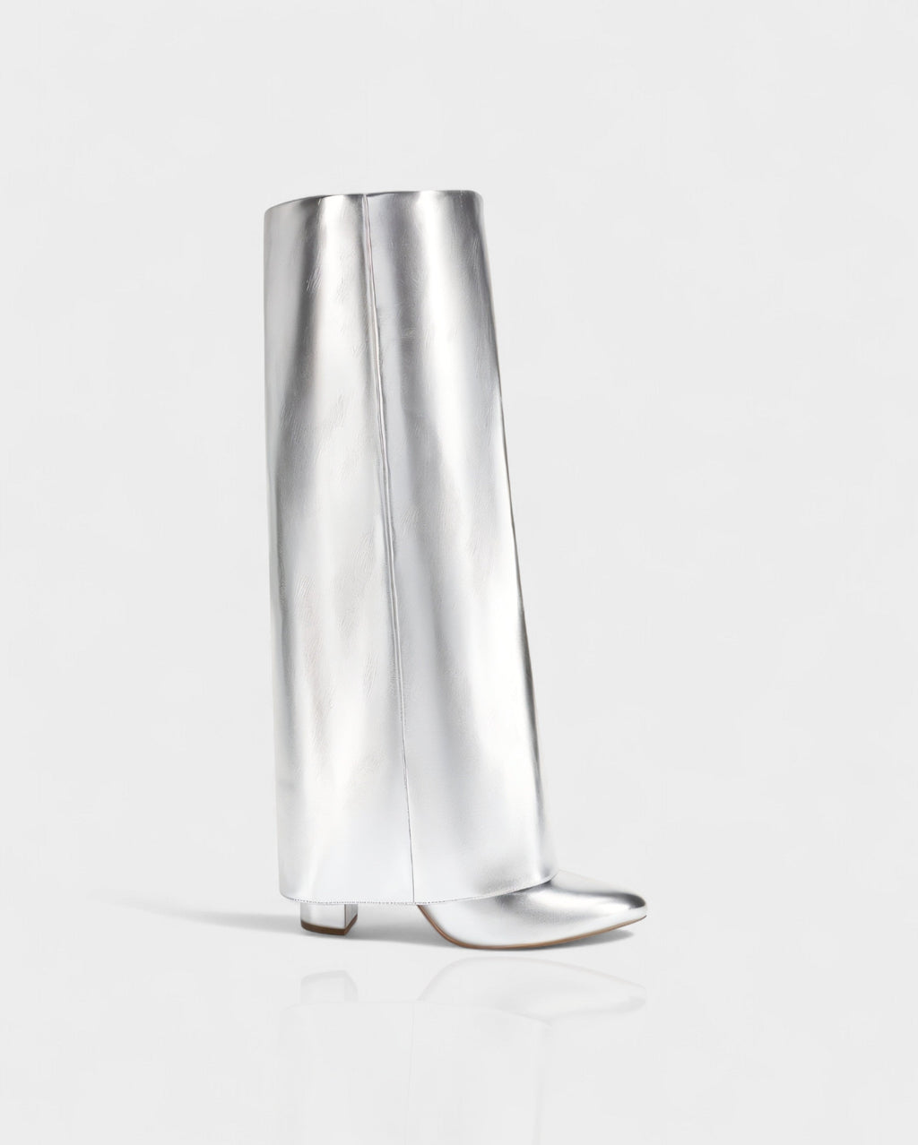 MAISY Straight Metallic Boots