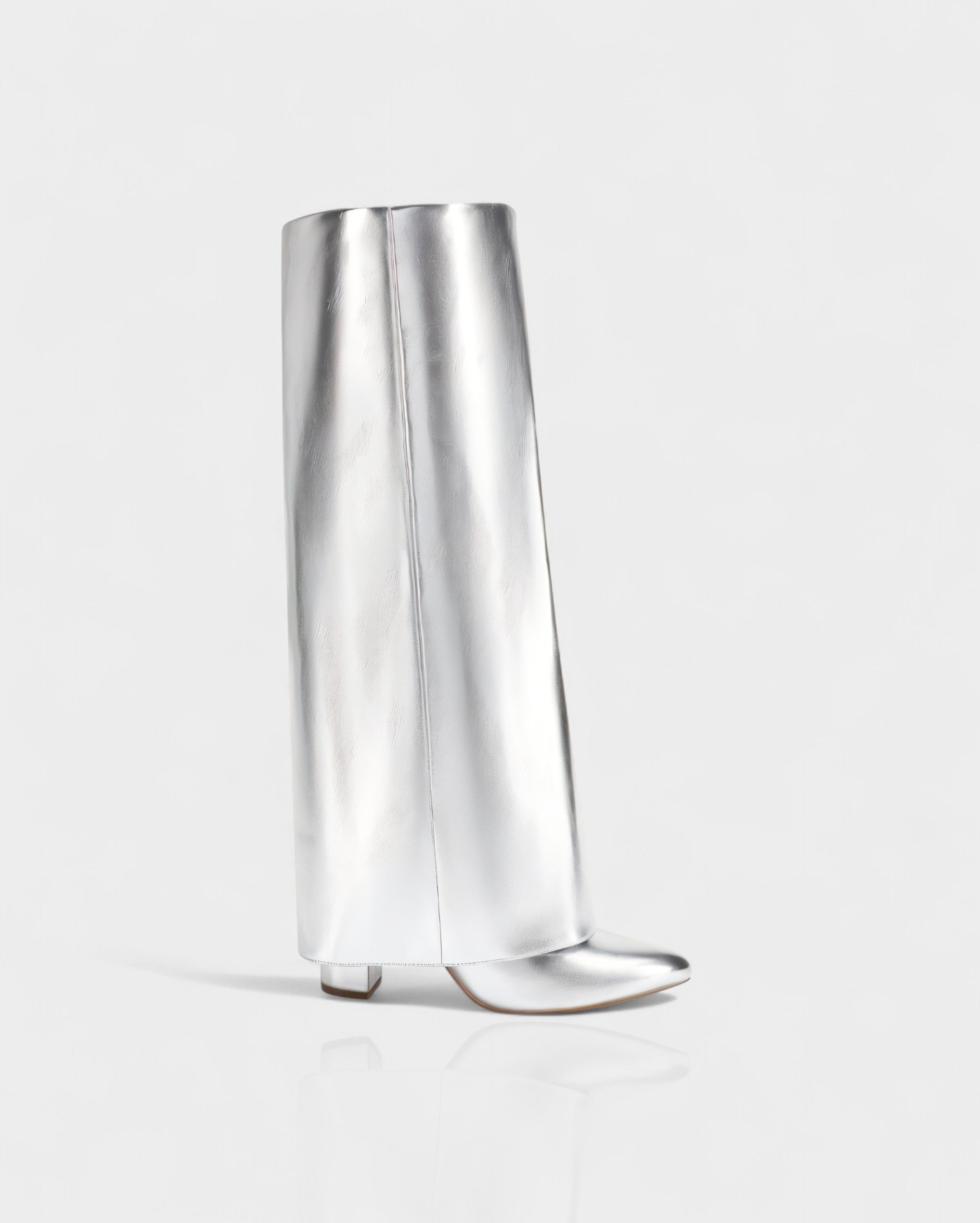 MAISY Straight Metallic Boots