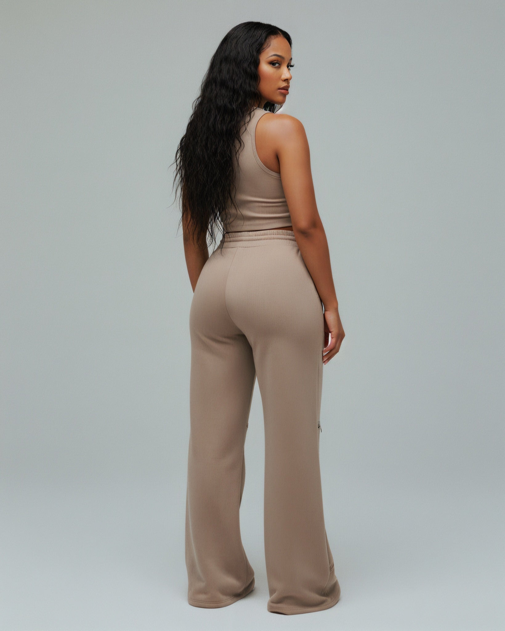 TINAY High Waist Multi-zipper Loose Pants