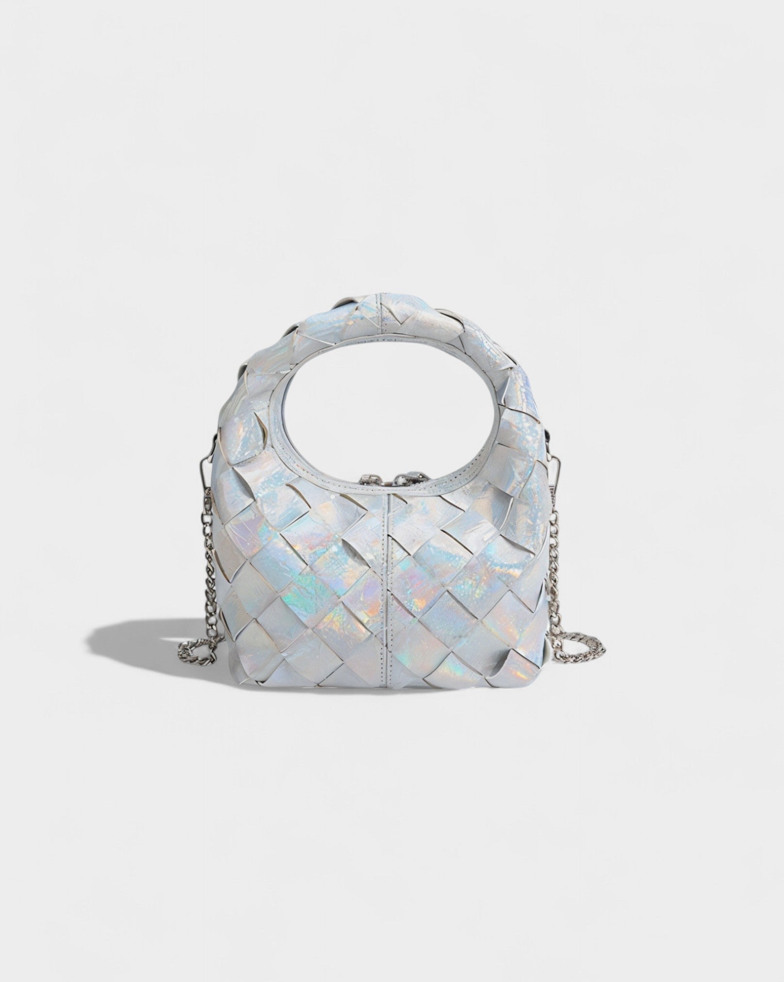 YENNIE Quilted Ring Handle Bag