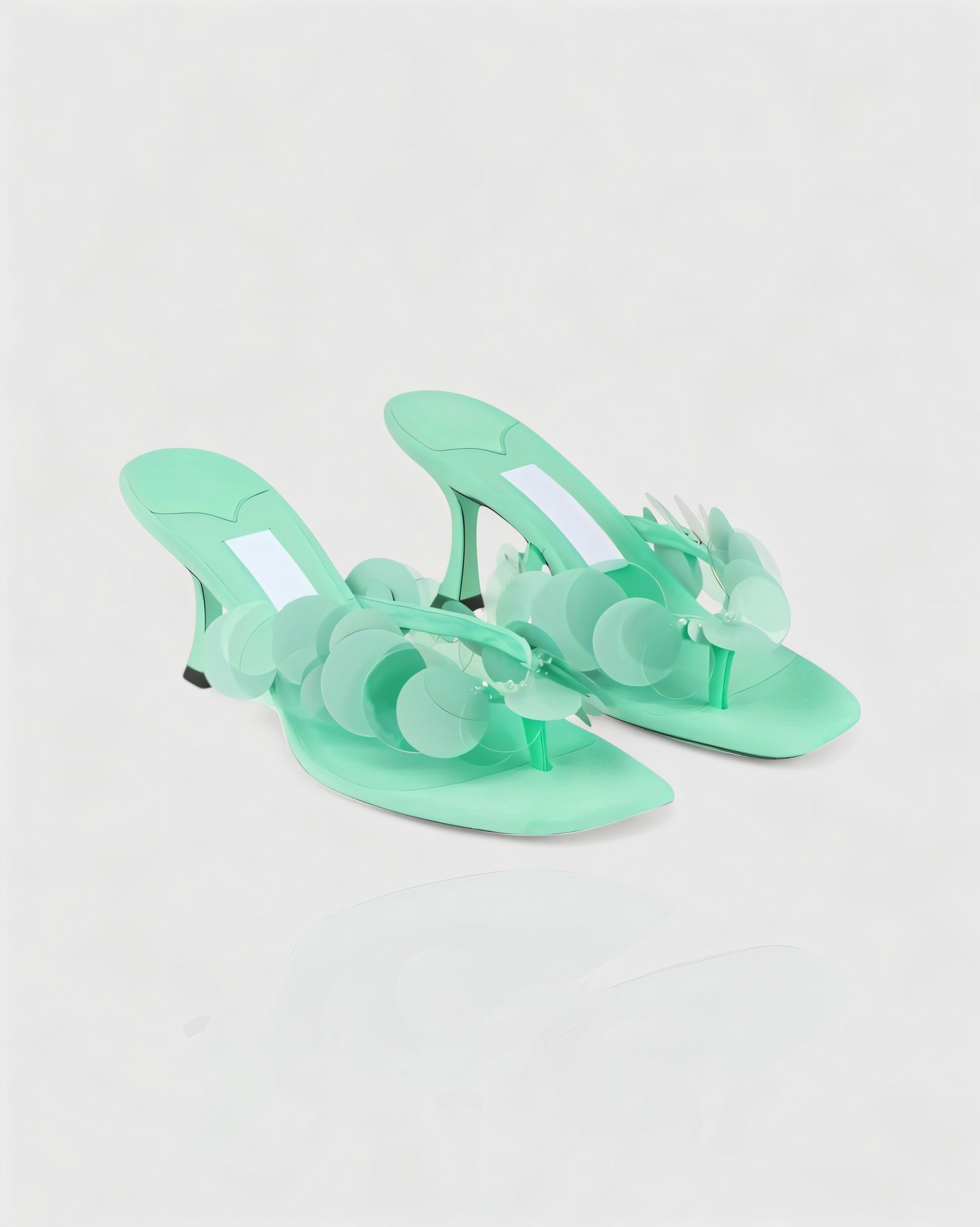 LOLITA Sequin Kitten Heels
