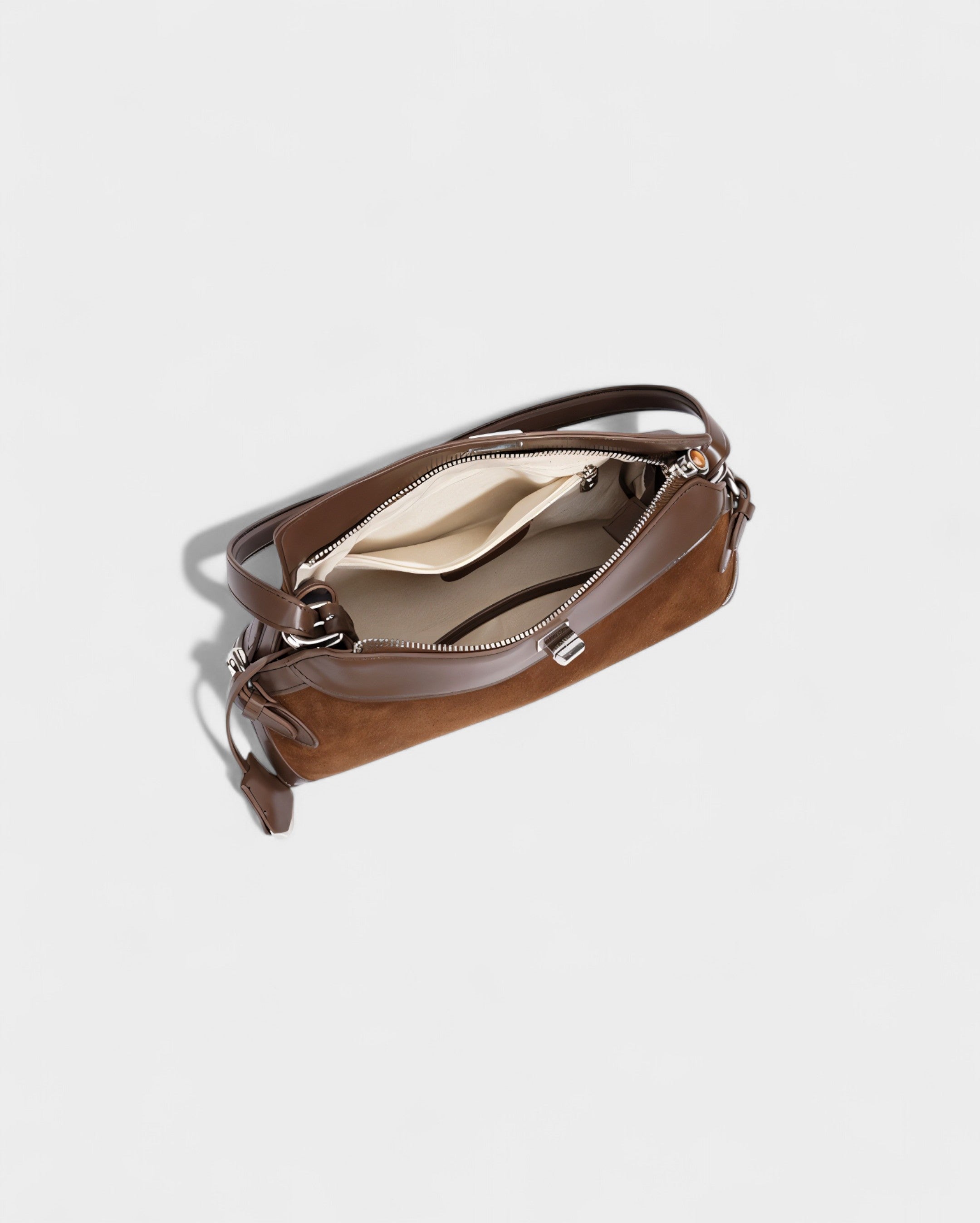 PRIELLE Round Handle Shoulder Bag
