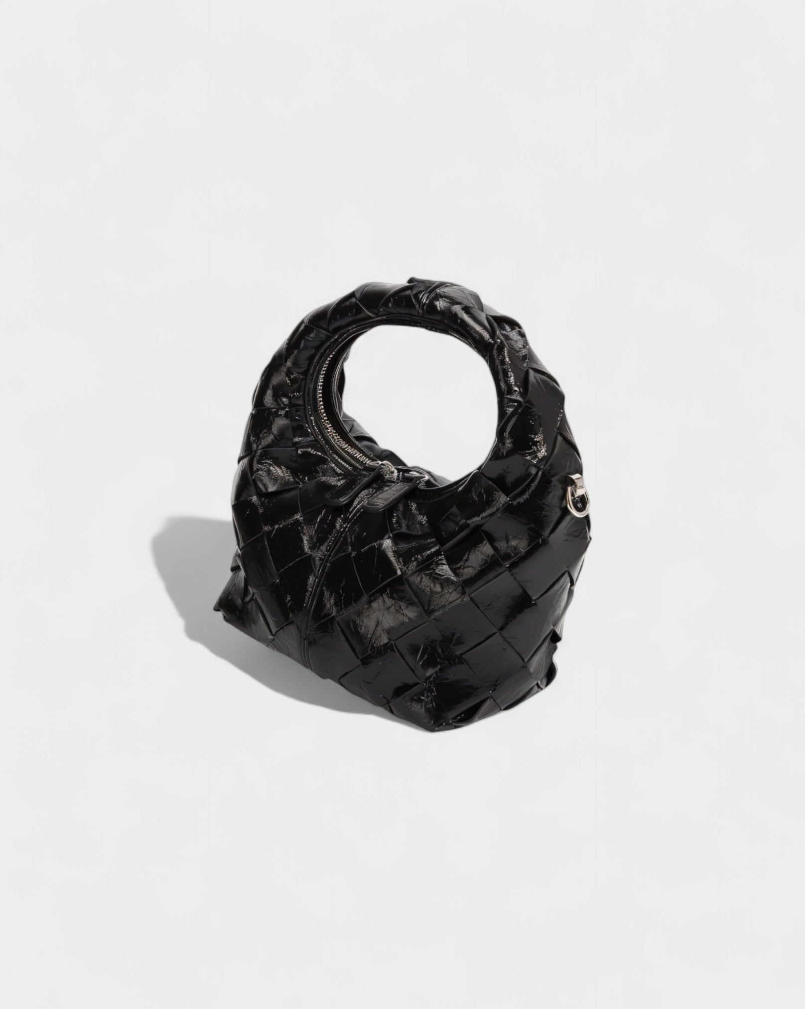 YENNIE Quilted Ring Handle Bag