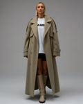 AIDA Oversized Drop-Shoulder Wool Coat