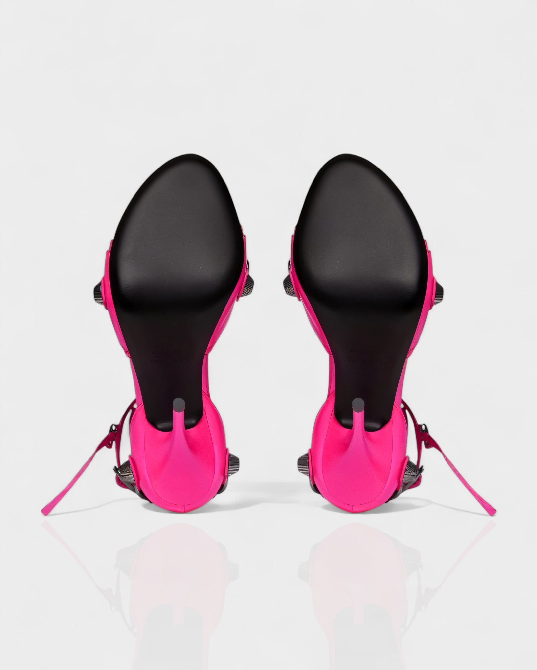 PALISSE Buckle Detail Stiletto Heels