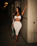MILLA Sheer Sleeve Twist Set