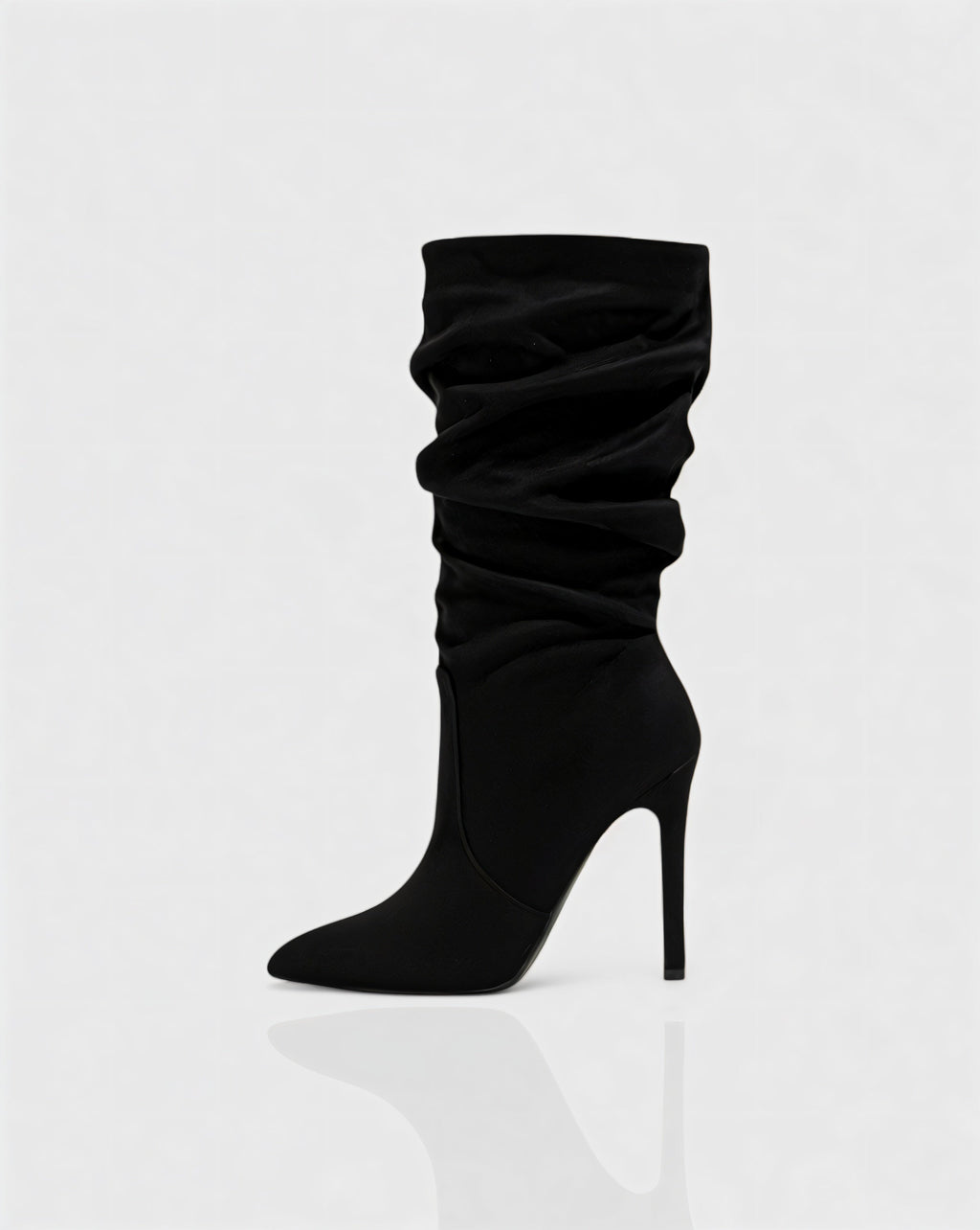 SANYA Slouchy Pointed-Toe Stiletto Boots