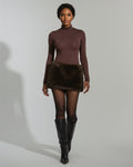TIANA Faux Fur Skirt