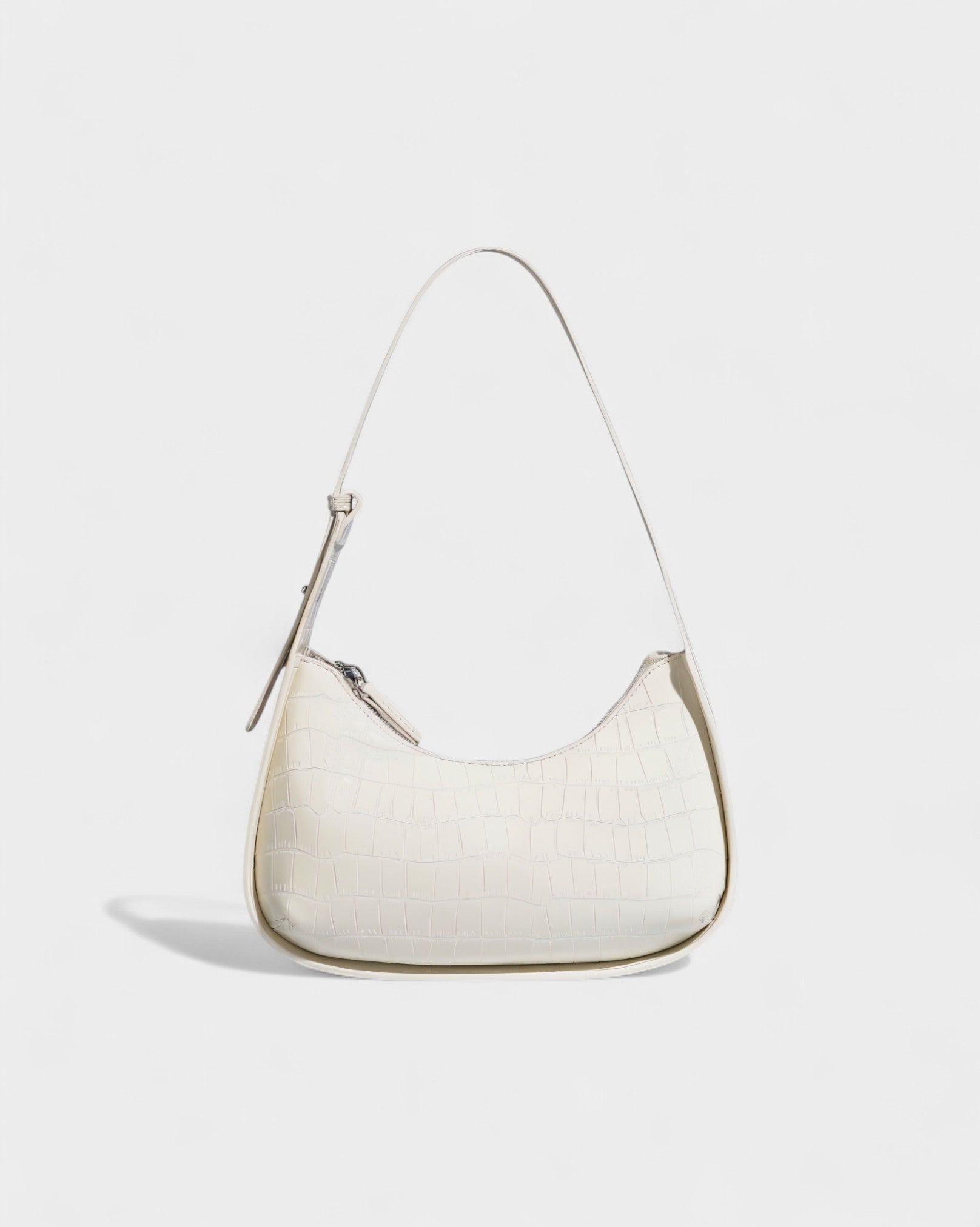 CIANNA Croc-Embossed Faux Leather Bag