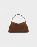 OLGA Structured Faux Suede Handle Bag