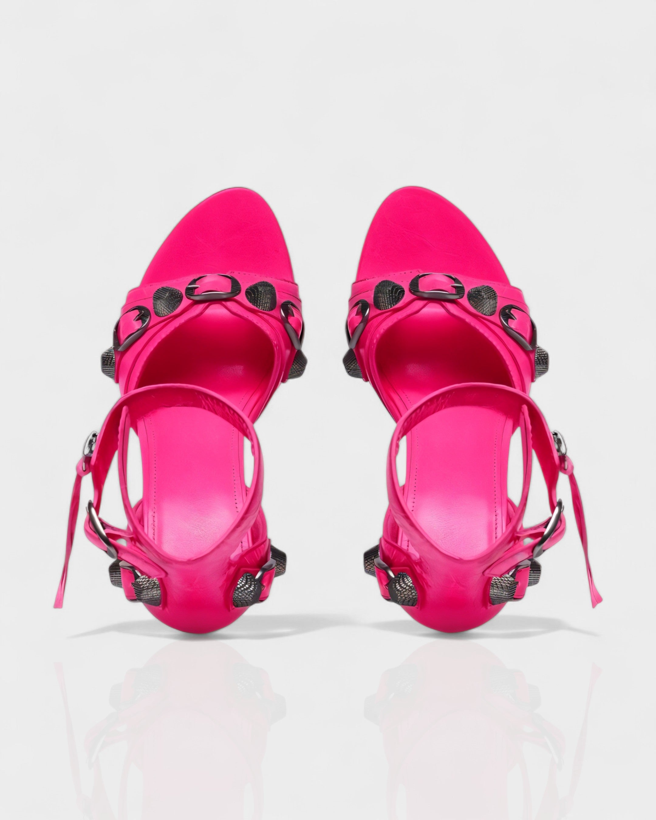 PALISSE Buckle Detail Stiletto Heels