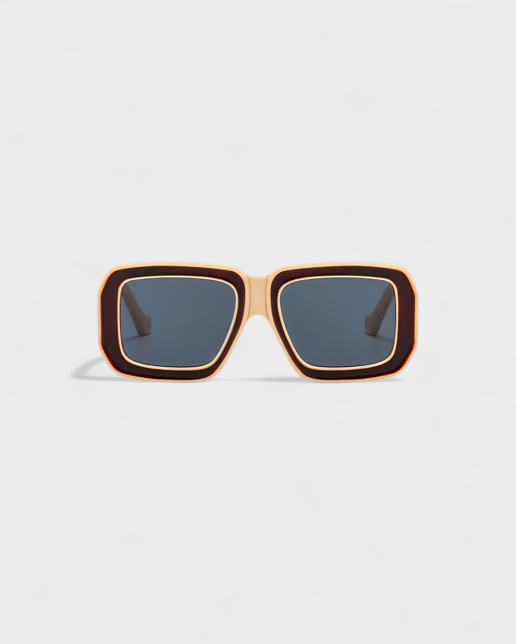 BEATRIS Retro Oversized Square Sunglasses