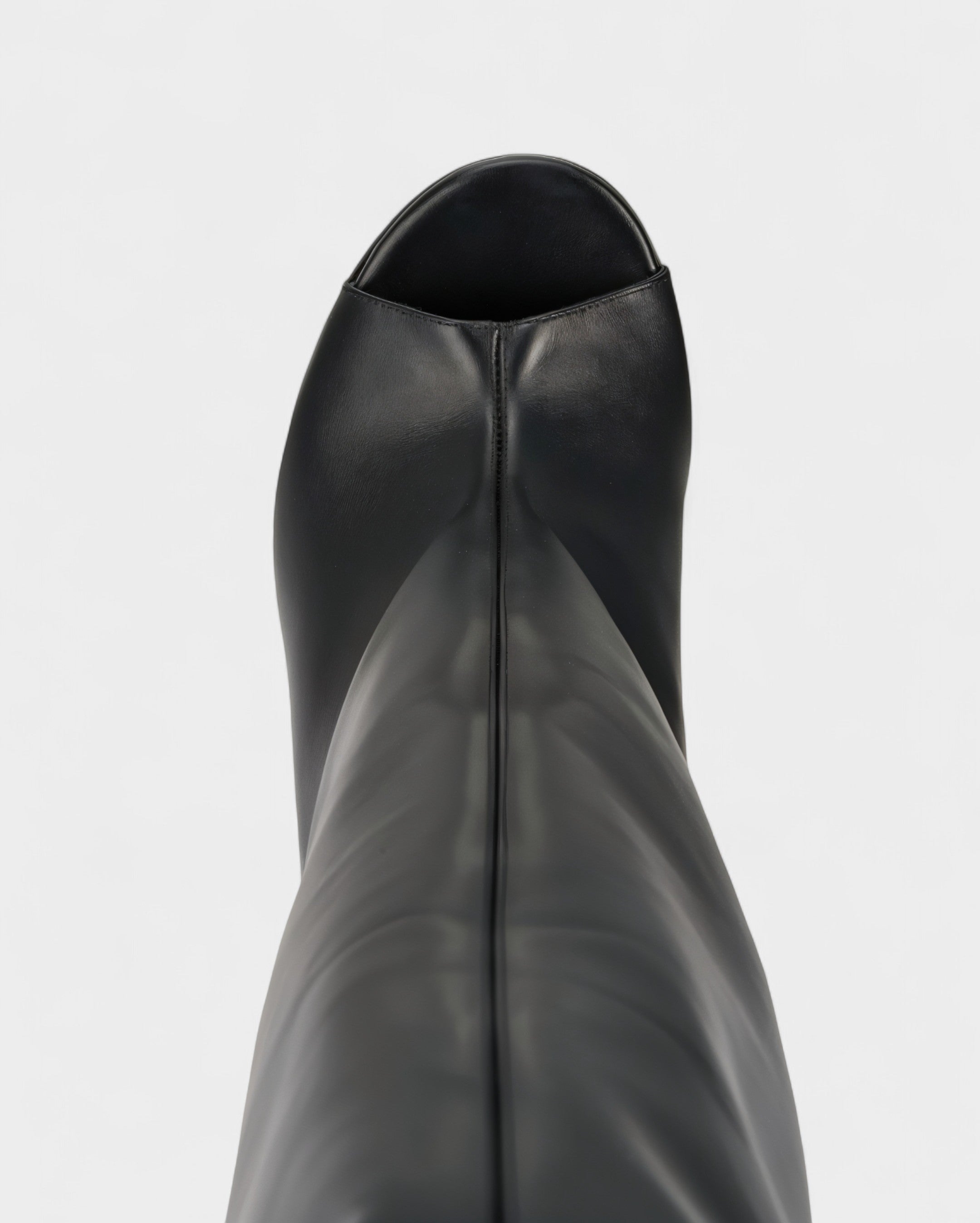 HELIRA Peep Toe Wedge Knee High Boots