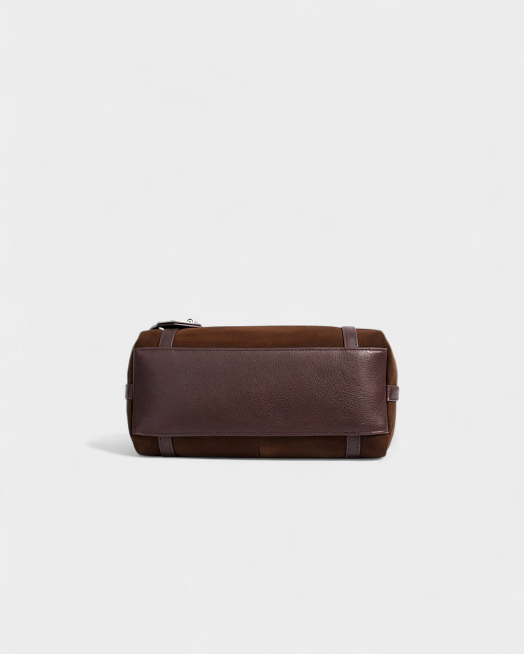 RASOS Faux Suede Barrel Shoulder Bag