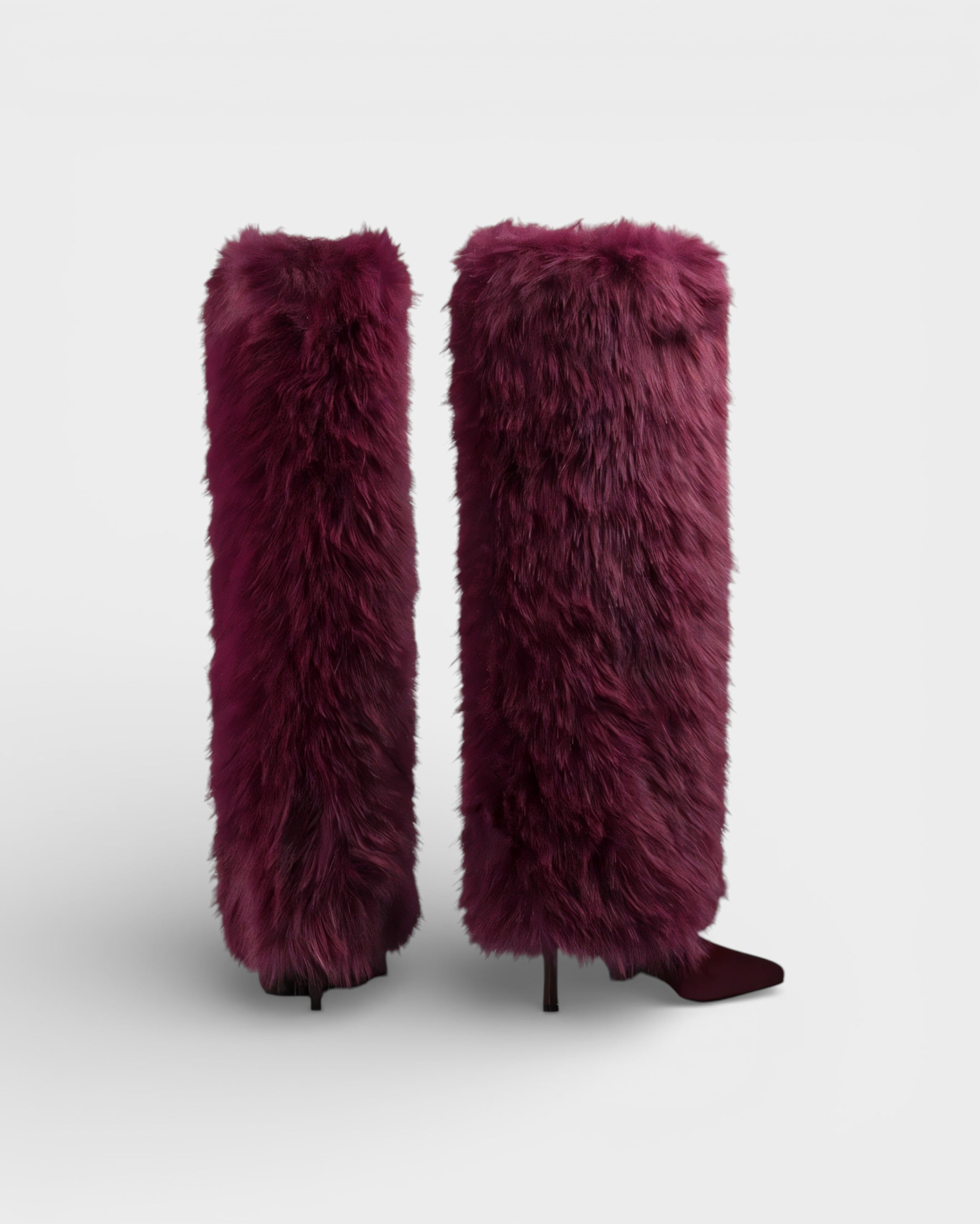 LERINA Faux Fur Knee-high Boots
