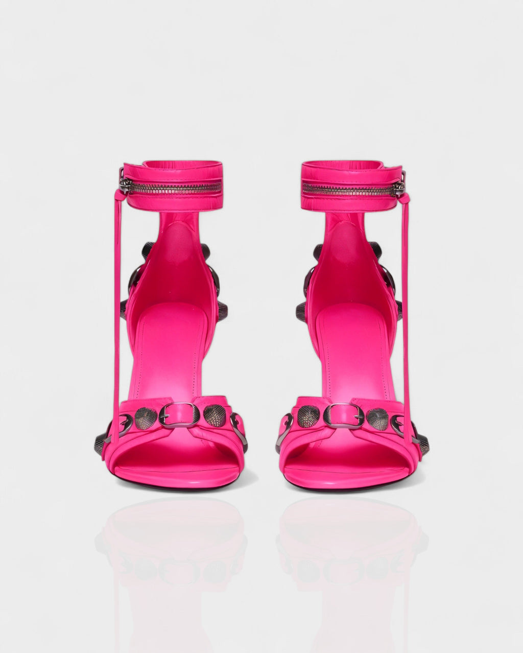 PALISSE Buckle Detail Stiletto Heels