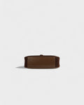 RIVARA Faux Suede Buckle Strap Shoulder Bag