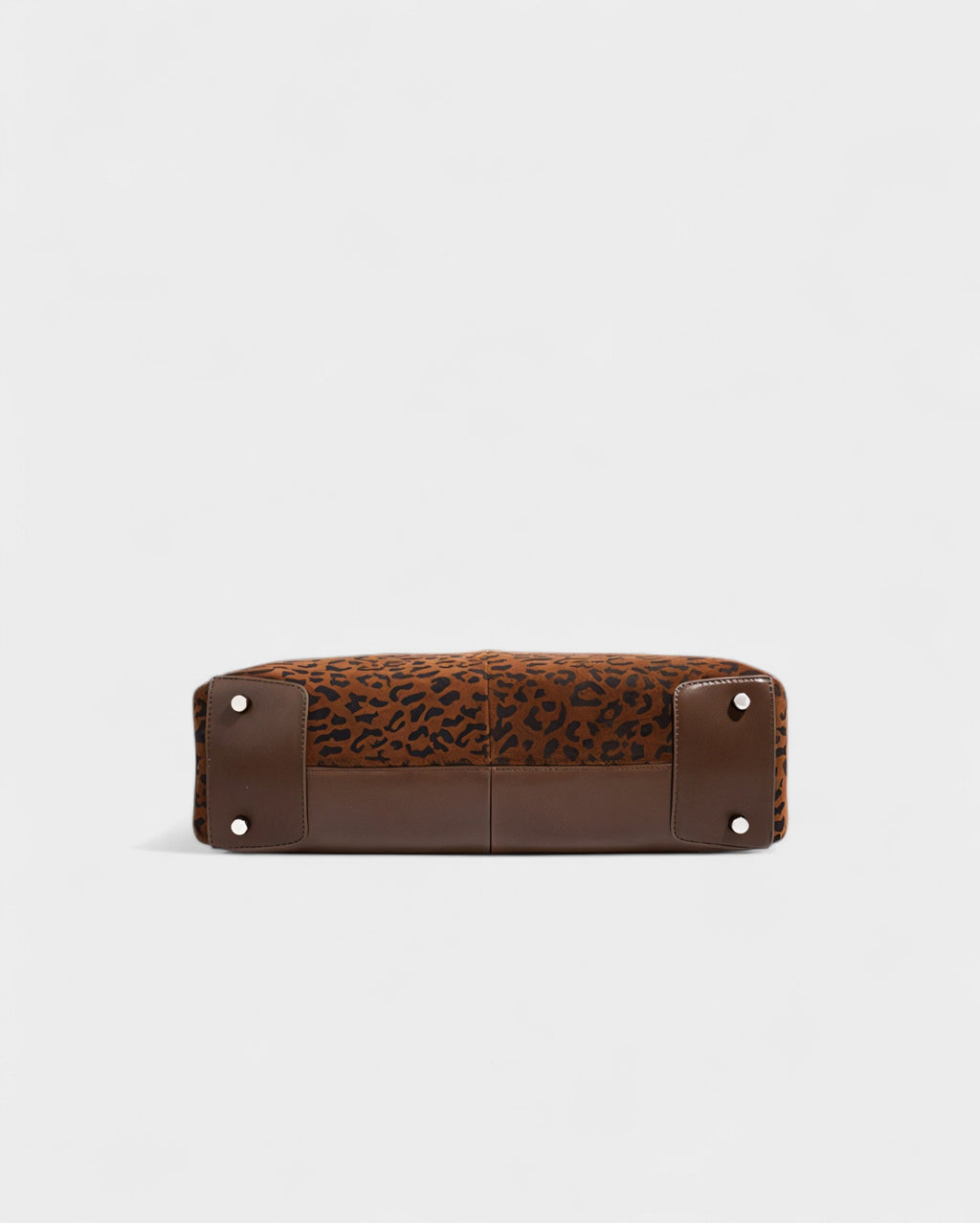 ELVINA Leopard Top-Handle Bag